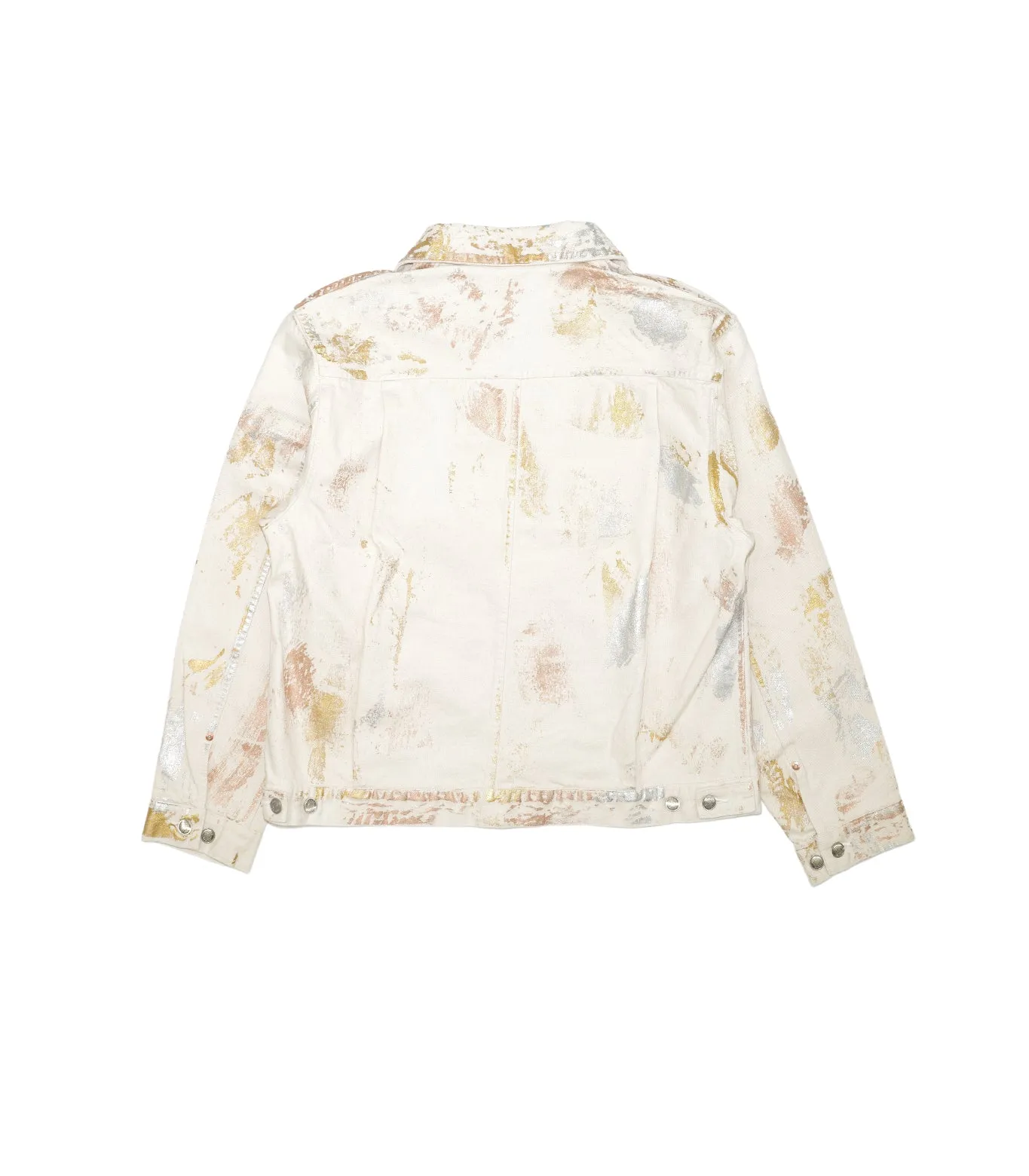 NEW CLASSIC JEAN JACKET - WHITE BUTTERFLY sold by TANAKA product image thumbnail 3