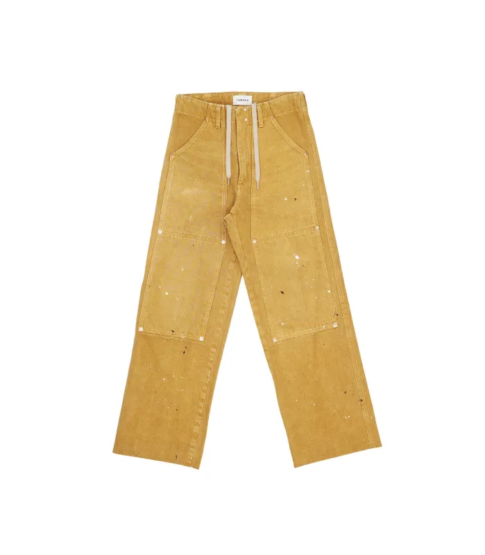 WORK JEAN TROUSERS - OVERDYE KHAKI sold by TANAKA
