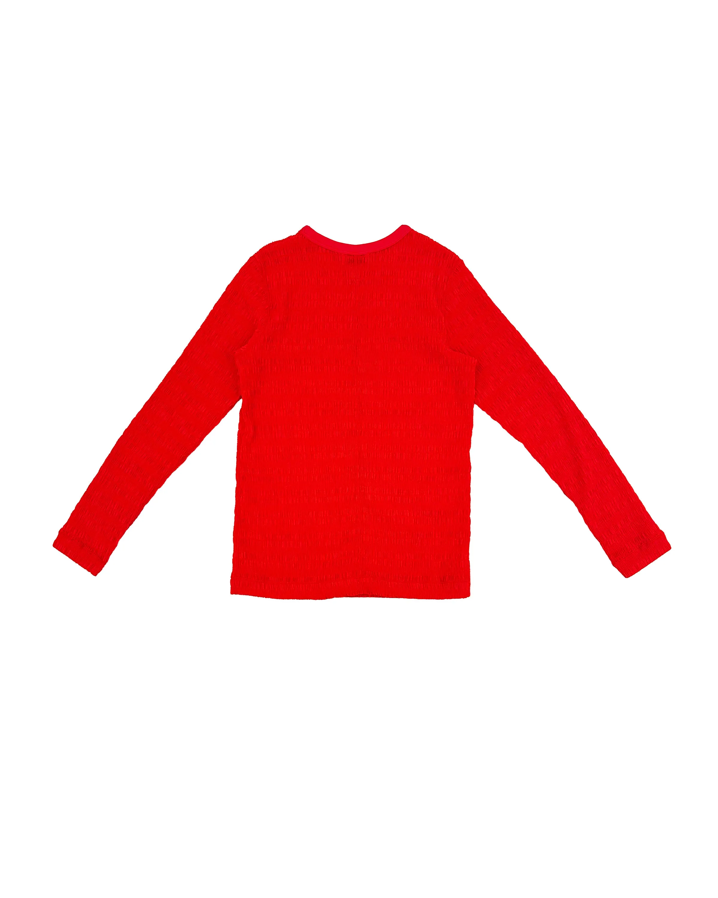 LONG SLEEVE TEE - RED sold by TANAKA product image thumbnail 2