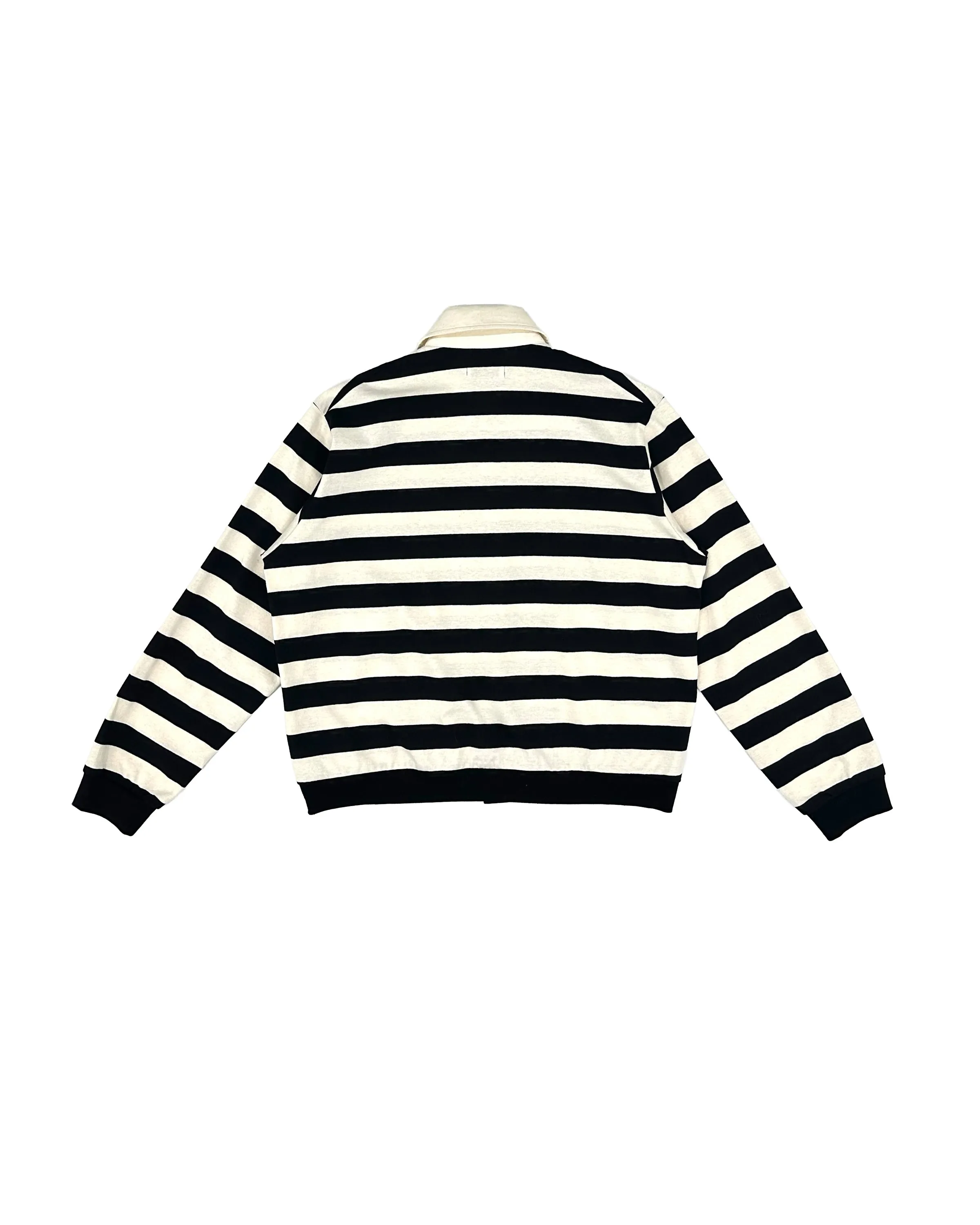 JERSEY CARDIGAN - BLACK STRIPE sold by TANAKA product image thumbnail 2