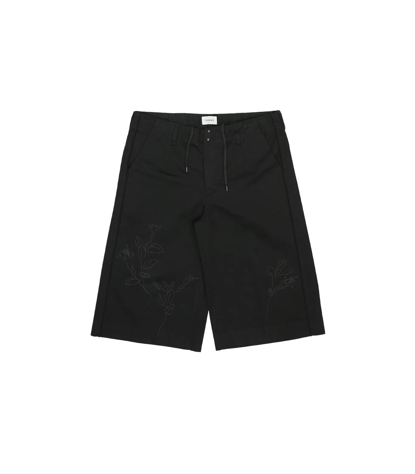 THE SHORTS - BLACK (EMBROIDERY) sold by TANAKA product image thumbnail 3