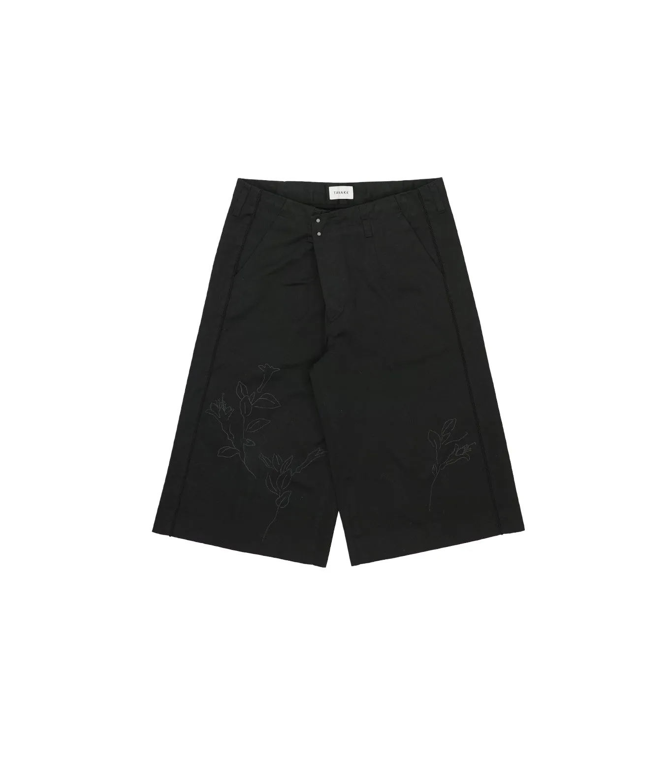 THE SHORTS - BLACK (EMBROIDERY) sold by TANAKA product image thumbnail 2