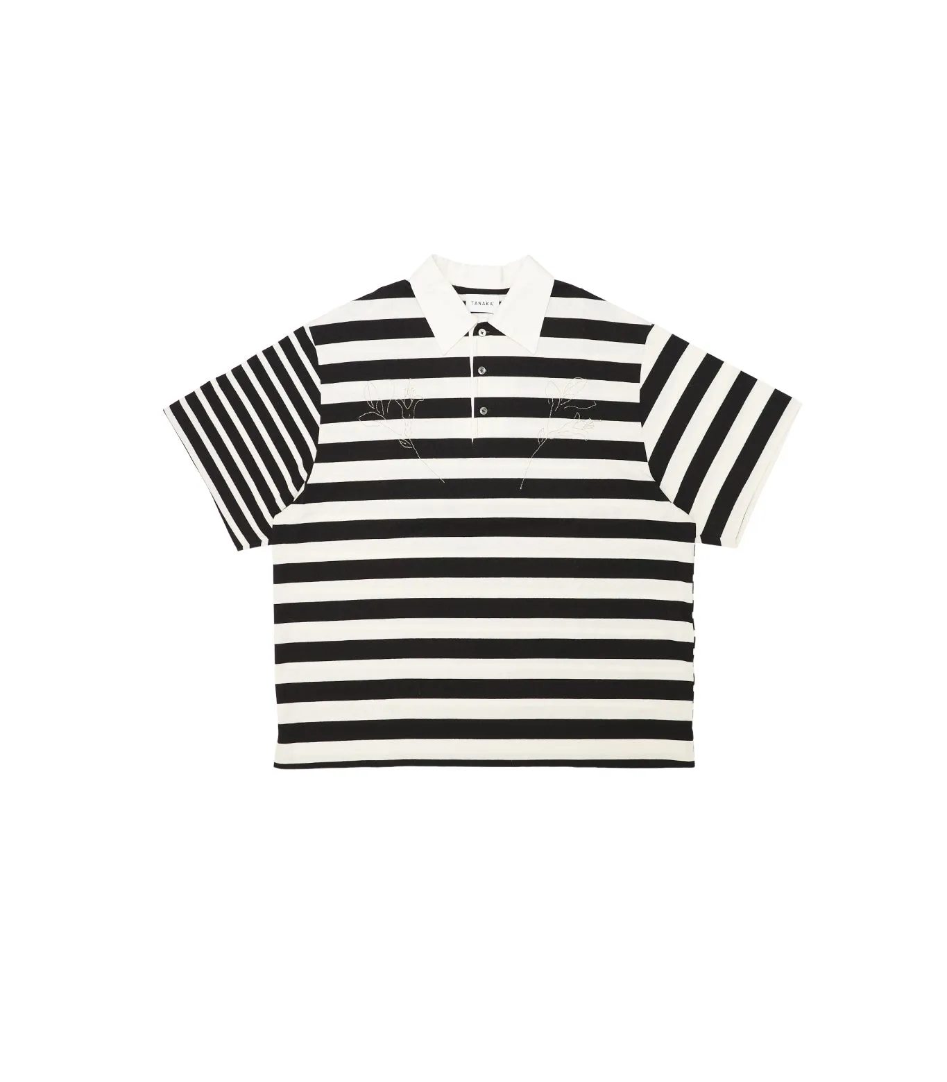 THE POLOSHIRTS - BLACK STRIPE(EMBROIDERY) sold by TANAKA product image thumbnail 2