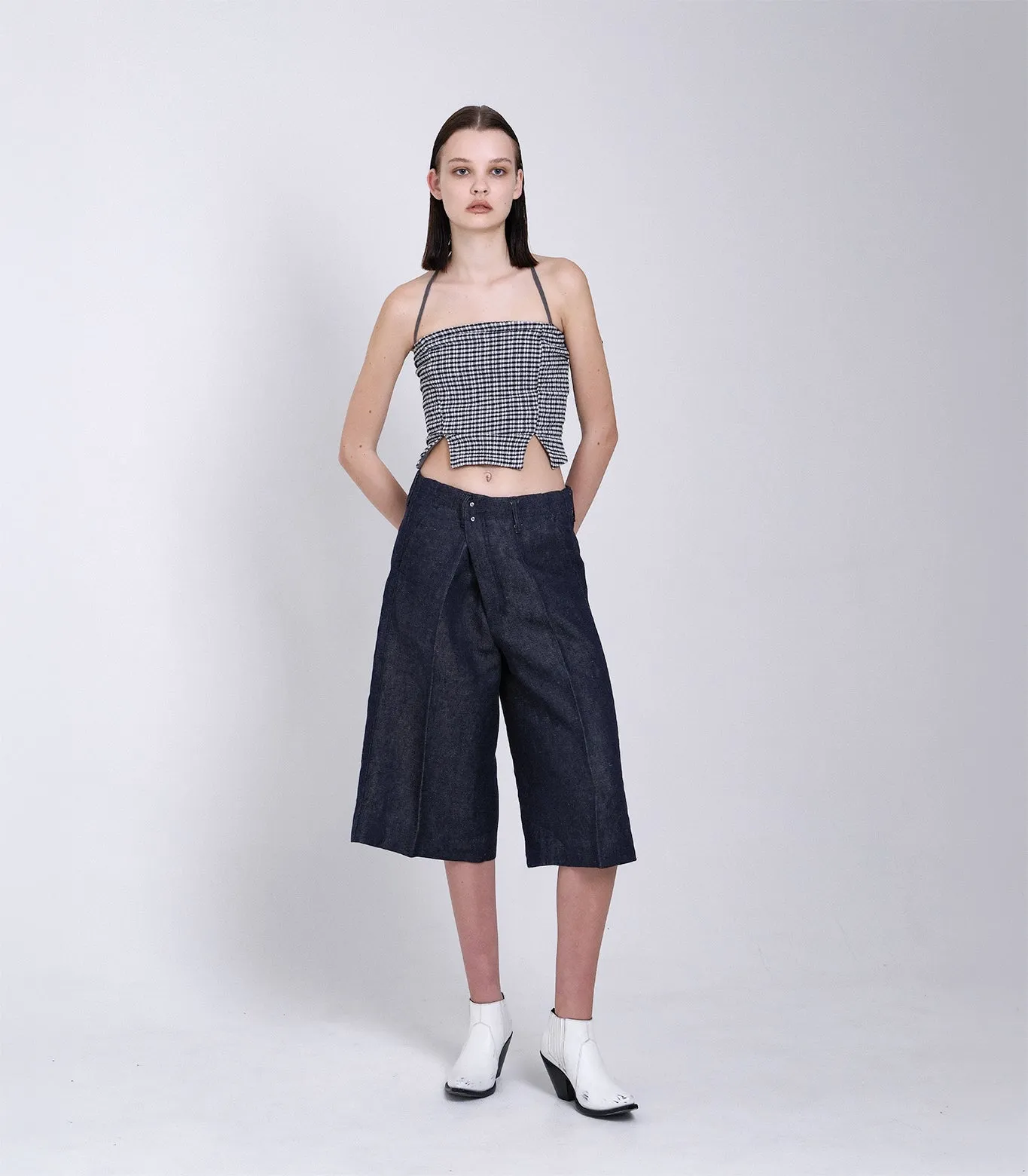 TUBETOP - BLACK GINGHAM sold by TANAKA product image thumbnail 5