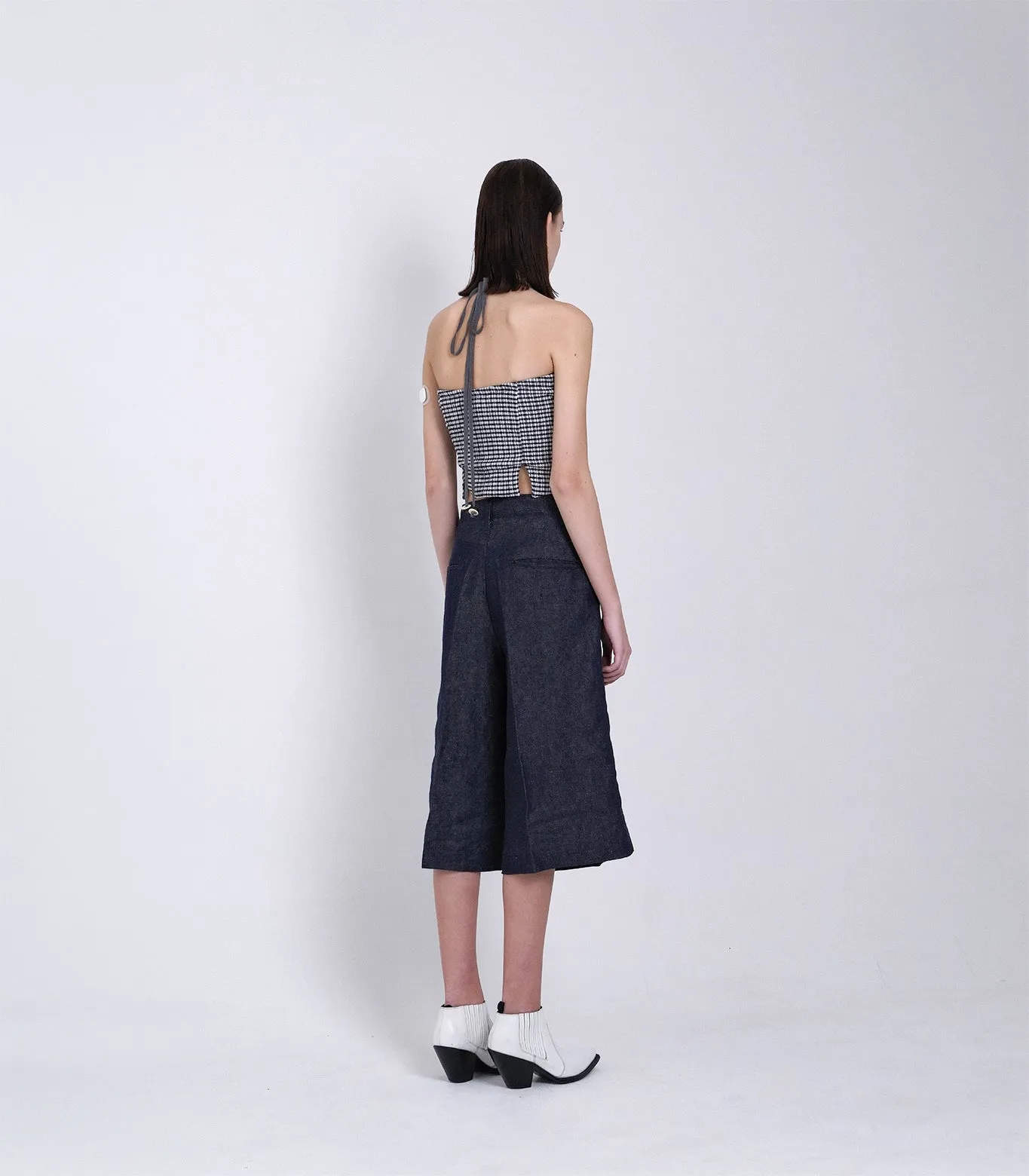 TUBETOP - BLACK GINGHAM sold by TANAKA product image thumbnail 3