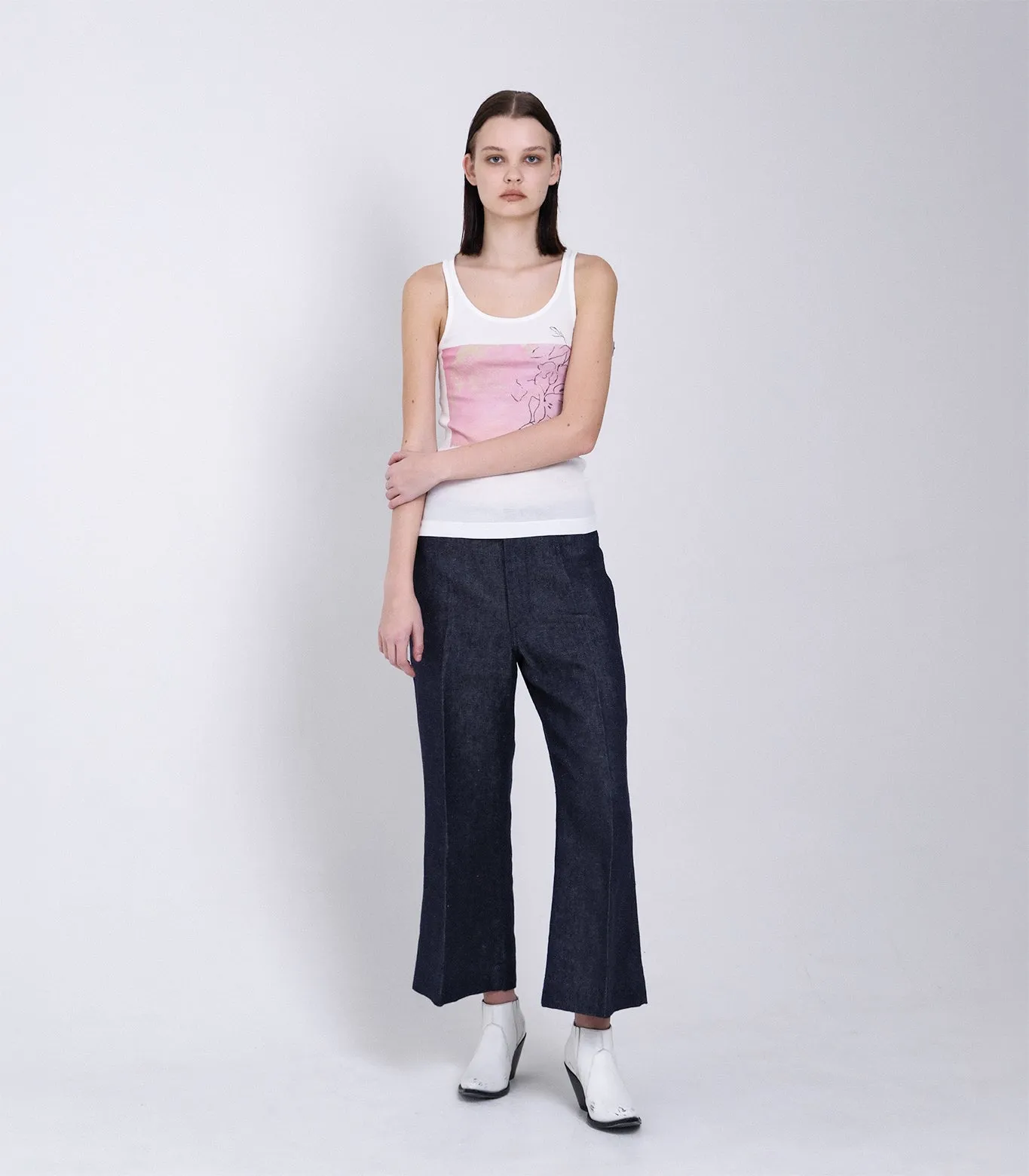 TANK TOP - PINK FLOWER sold by TANAKA product image thumbnail 5