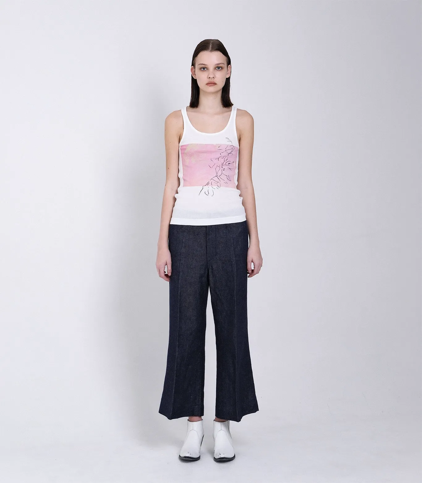 TANK TOP - PINK FLOWER sold by TANAKA product image thumbnail 2