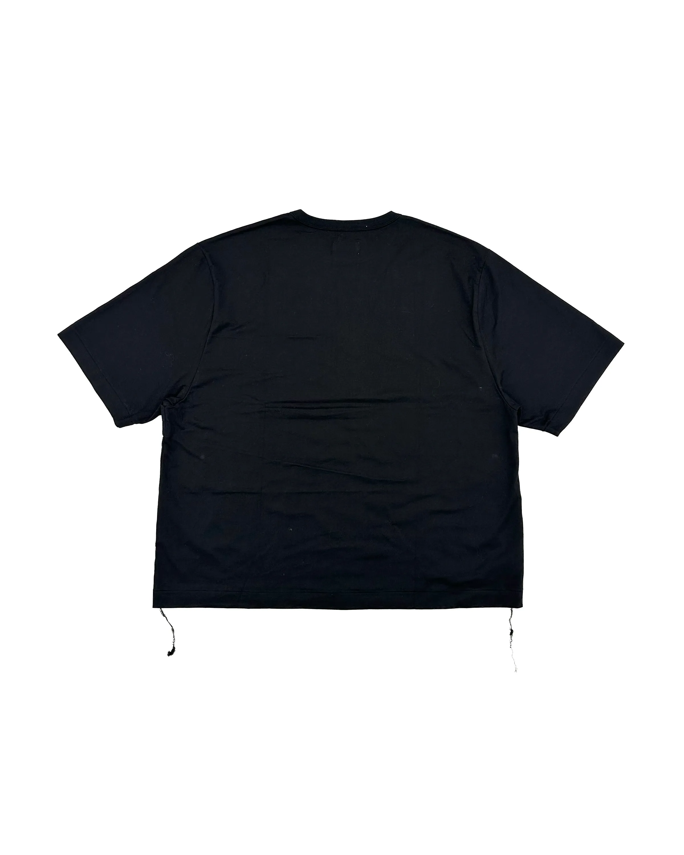 BOXY TEE - BLACK (EMBROIDERY) sold by TANAKA product image thumbnail 2