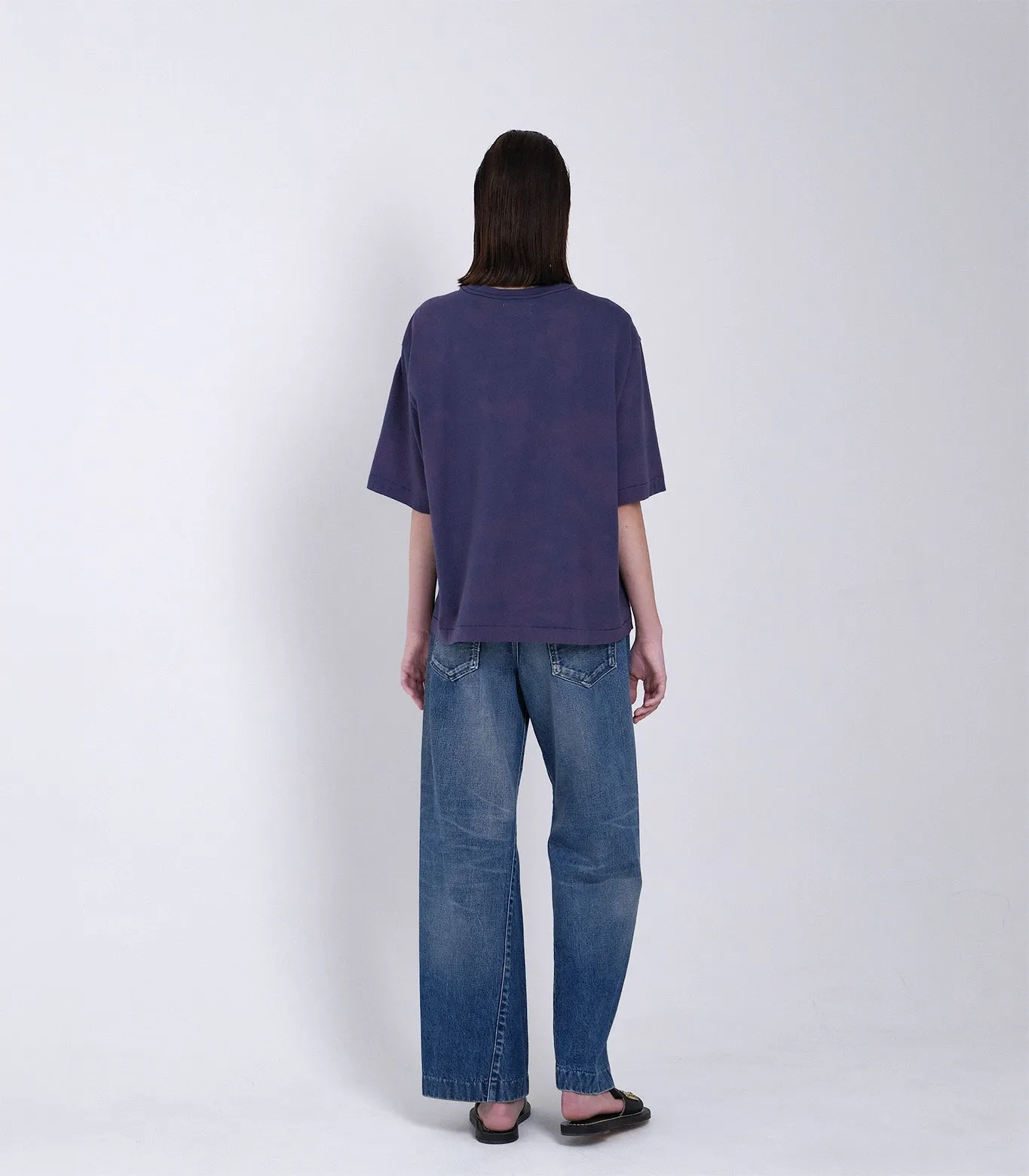 BOXY TEE - DARK PURPLE sold by TANAKA product image thumbnail 4