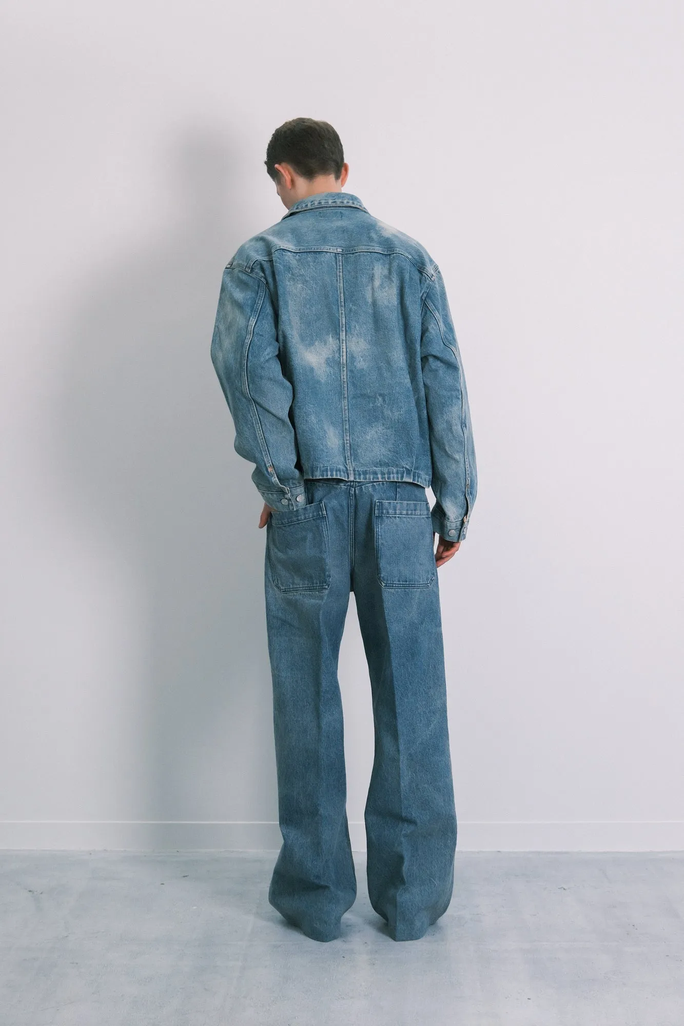 THE JEAN JACKET - DUSTY BLUE sold by TANAKA product image thumbnail 3