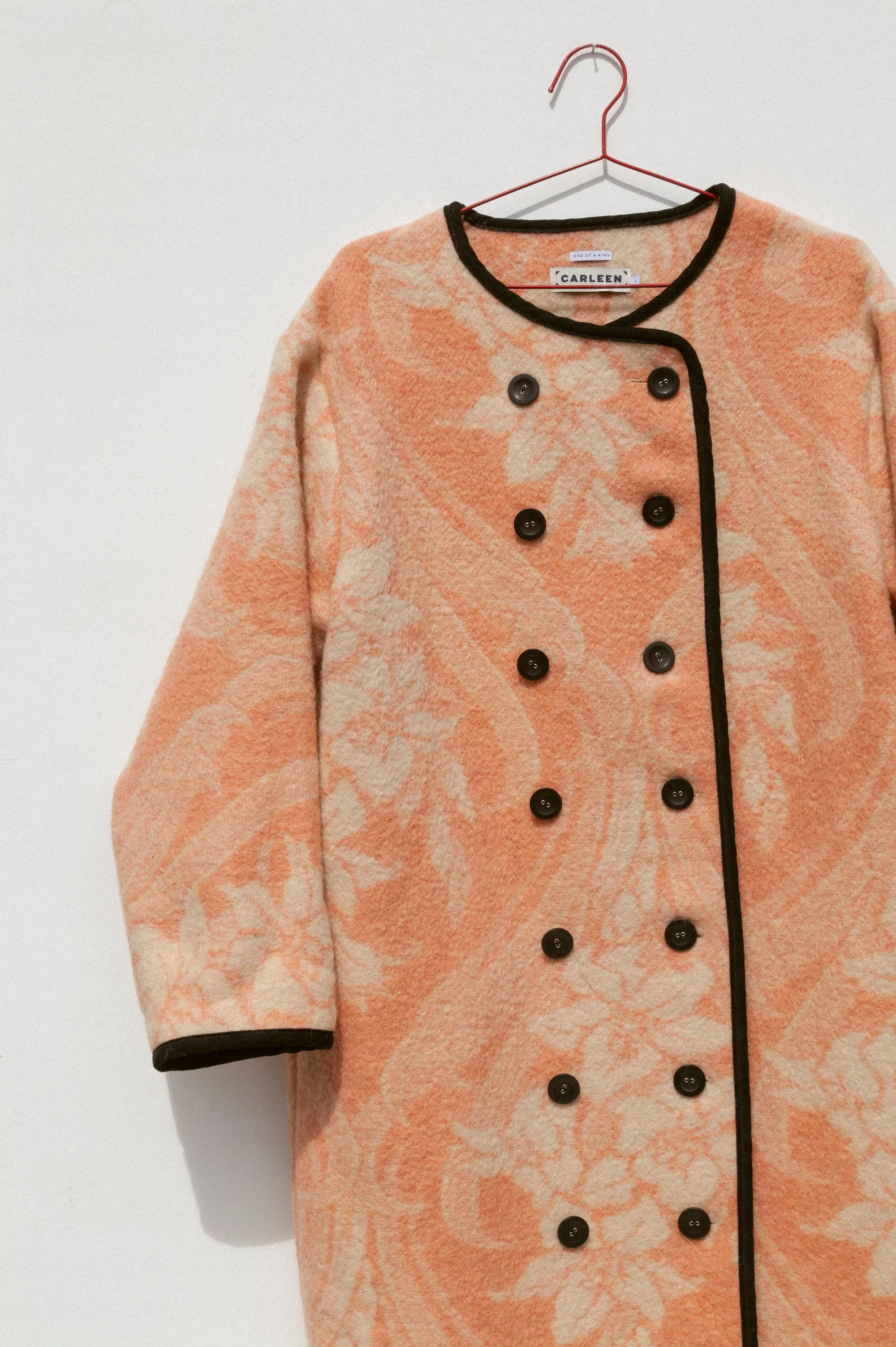 Long Brookes Jacket - Peach (Large) sold by CARLEEN product image thumbnail 2