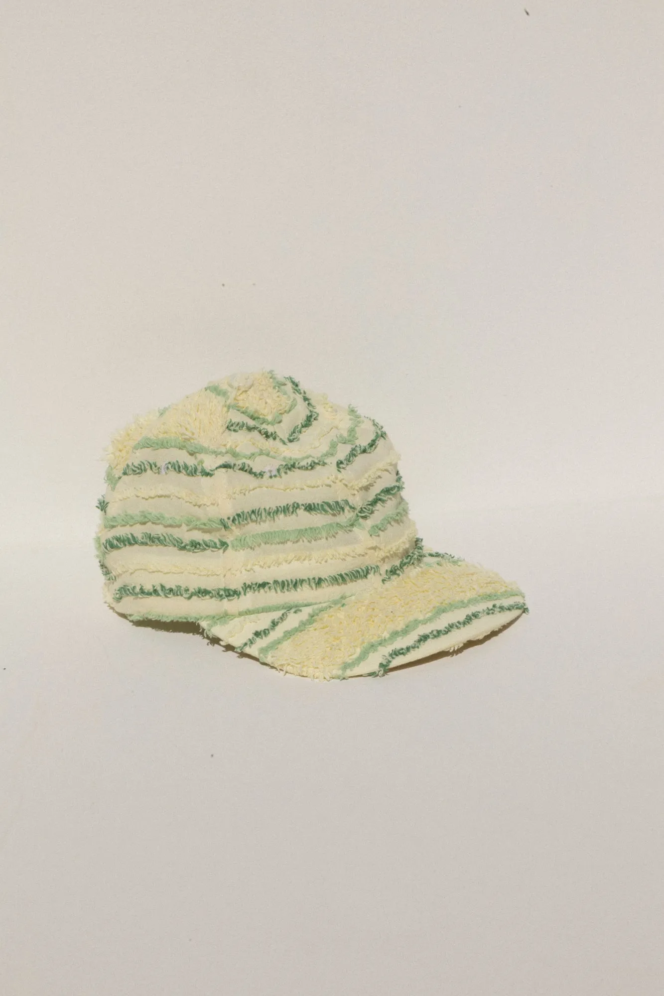 Chenille Hat - Lemon-Lime #2 sold by CARLEEN