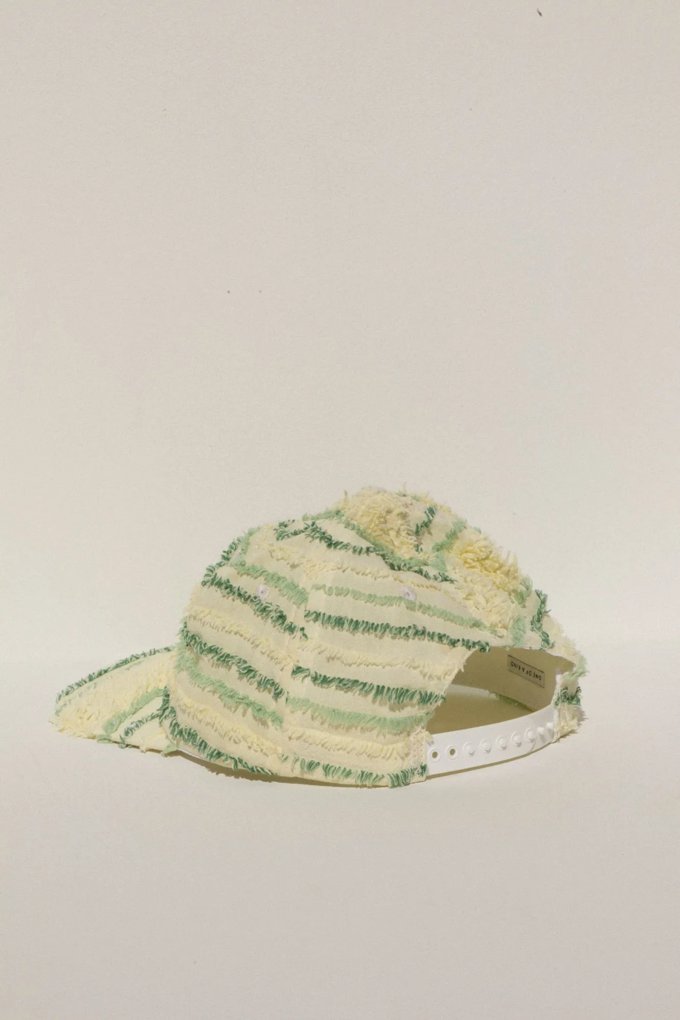 Chenille Hat - Lemon-Lime #2 sold by CARLEEN product image thumbnail 3