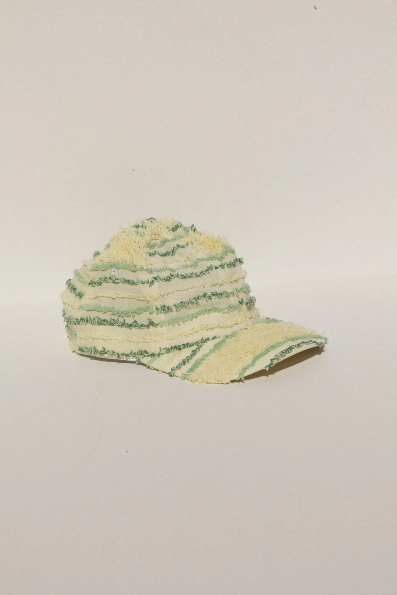Chenille Hat - Lemon-Lime #4 sold by CARLEEN