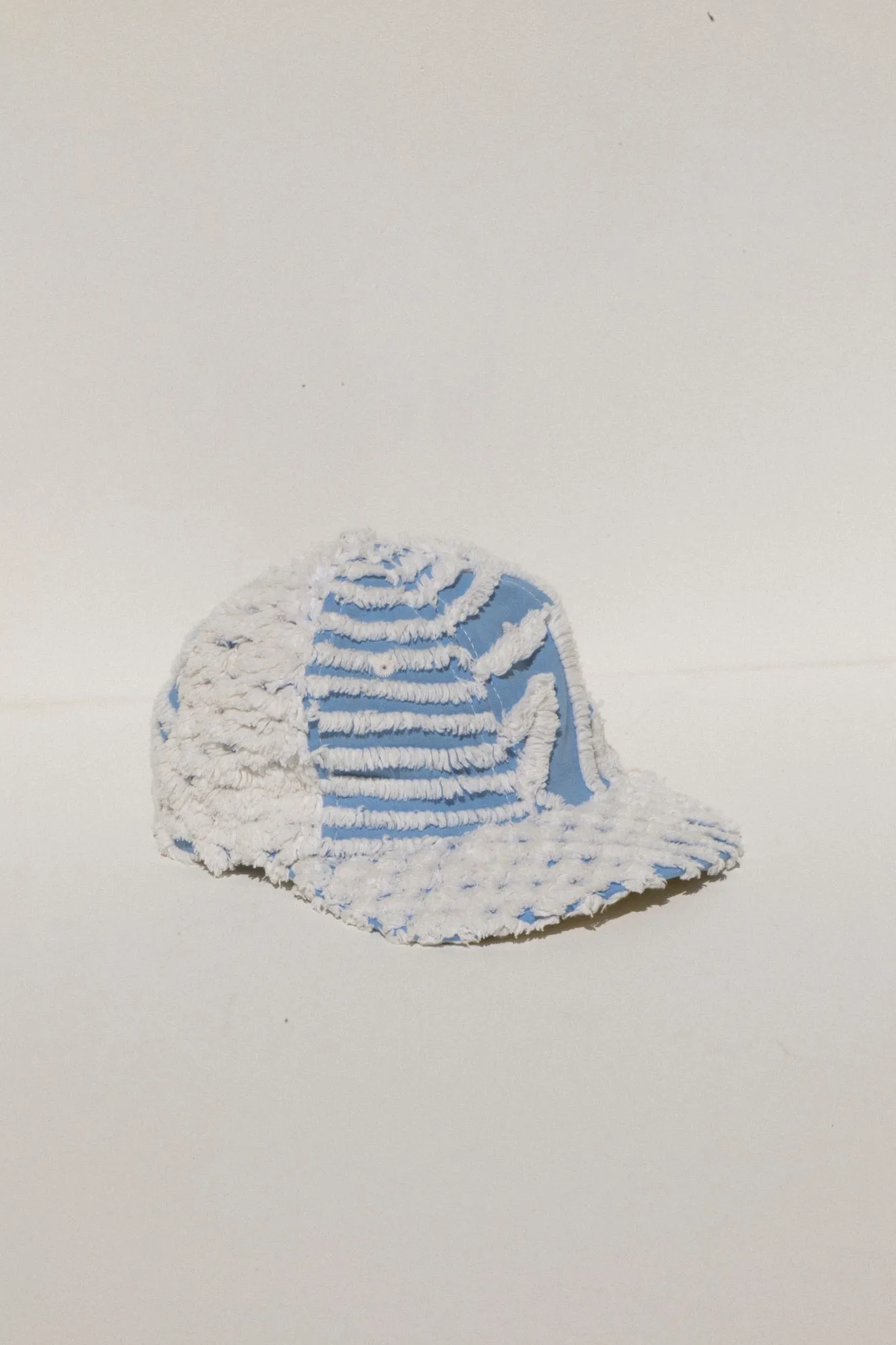 Chenille Hat - Blue Frosty #3 sold by CARLEEN