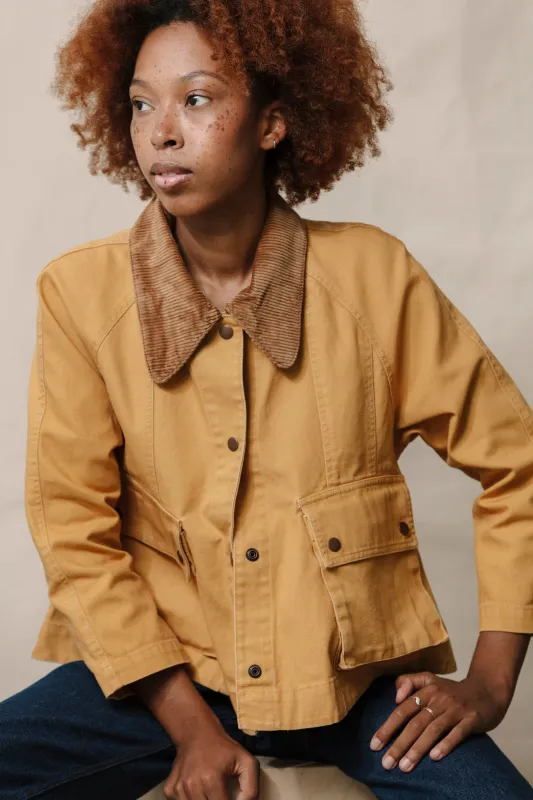 Laurel Swing Jacket - Amber Wheat sold by CARLEEN