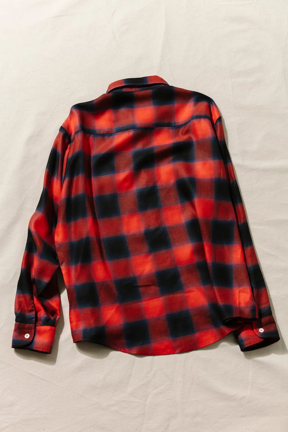 Sequoia Shirt - Red Shadow Plaid sold by CARLEEN product image thumbnail 4
