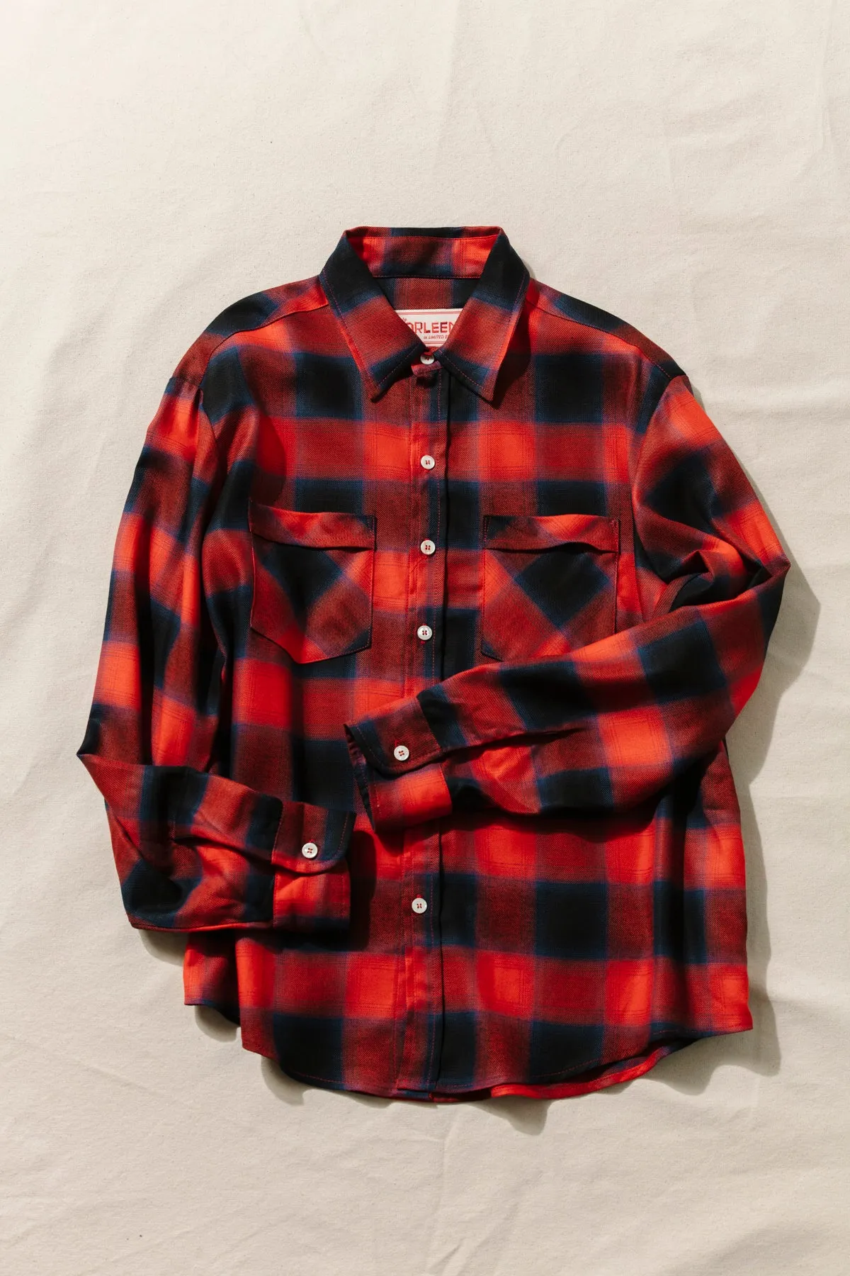 Sequoia Shirt - Red Shadow Plaid sold by CARLEEN product image thumbnail 2