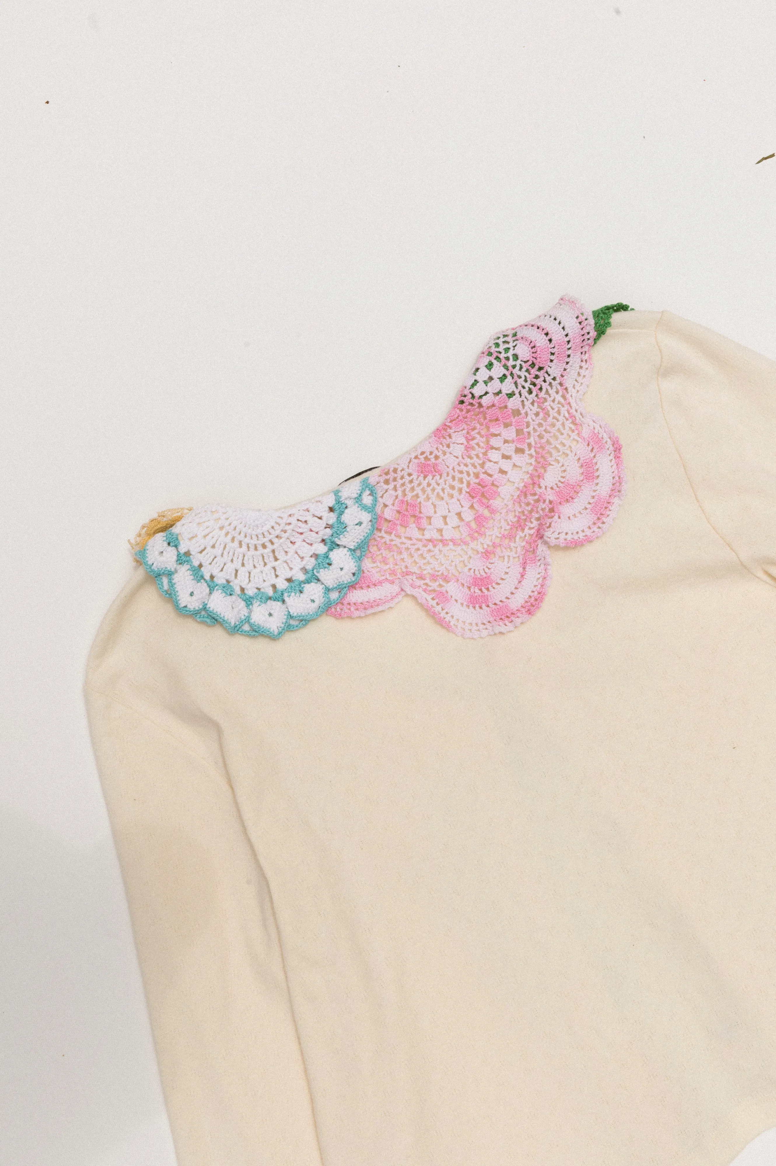 Doily Cardigan - Dragonfruit (Large) sold by CARLEEN product image thumbnail 4