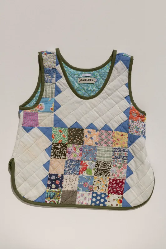 Quilt Scallop Tank - Steps & Blocks (Small) made by CARLEEN