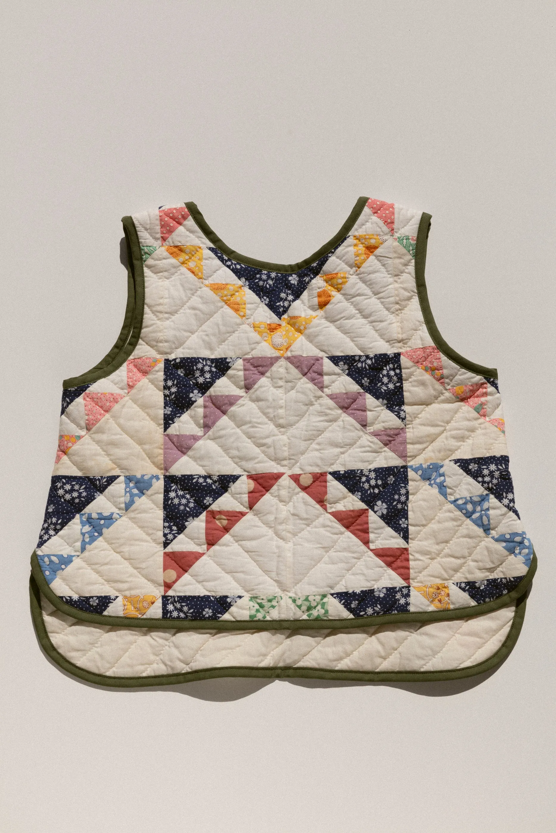 Quilt Scallop Tank - Crowns (Large) sold by CARLEEN product image thumbnail 2