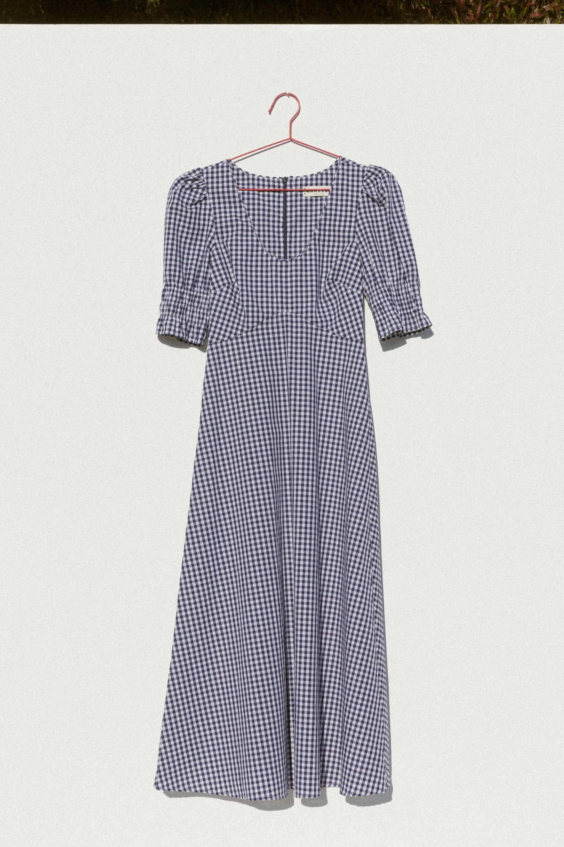 Austen Dress - Navy Gingham sold by CARLEEN product image thumbnail 2
