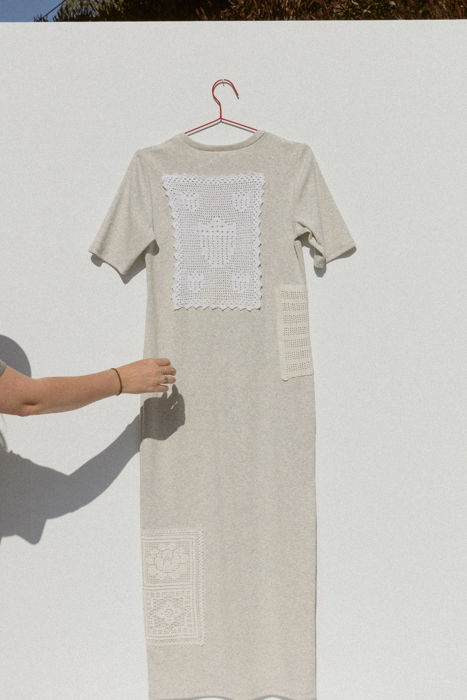 Doily T-Shirt Dress (Medium) sold by CARLEEN product image thumbnail 4