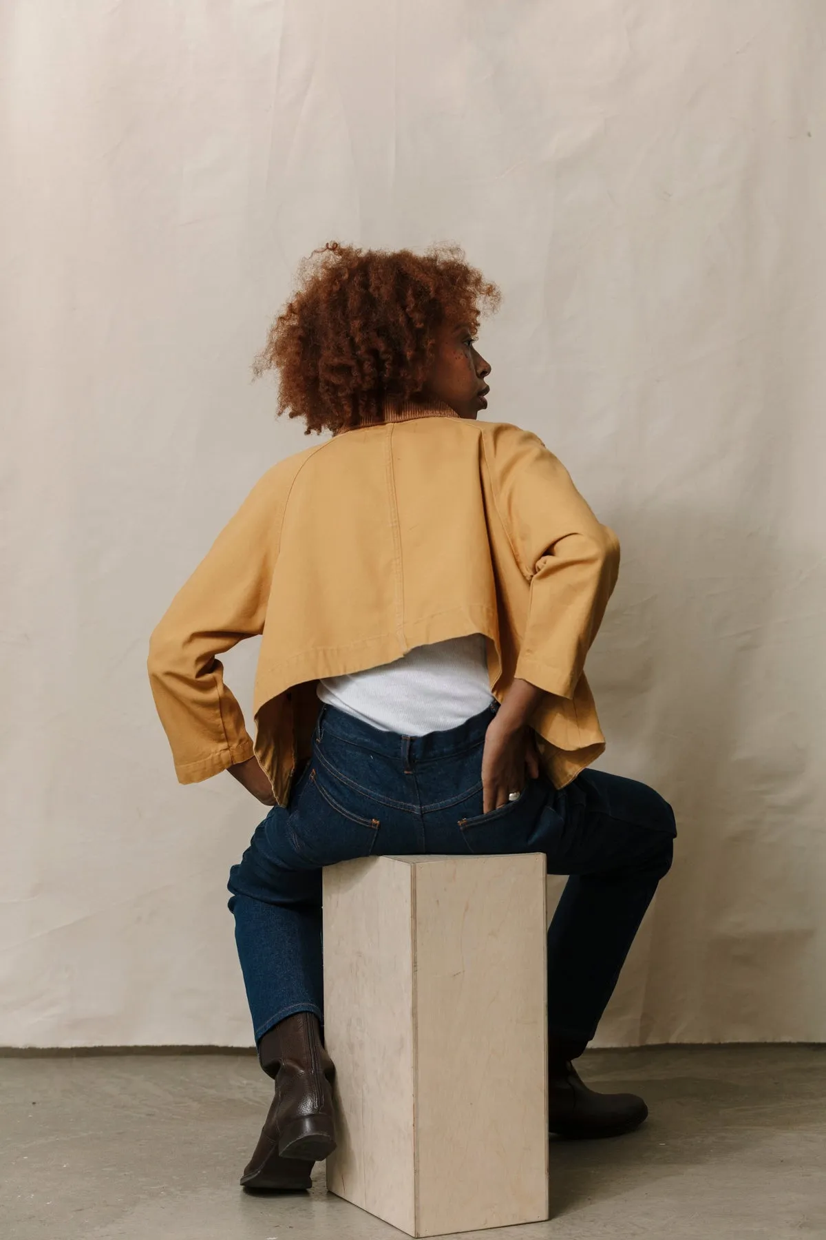 Straight Leg - Dark Rinse sold by CARLEEN product image thumbnail 2