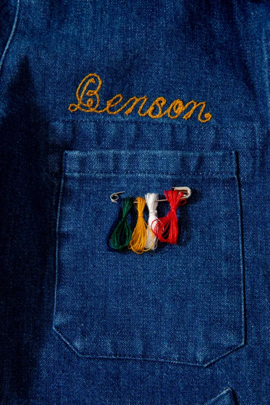 Custom Chainstitch Monogram sold by CARLEEN