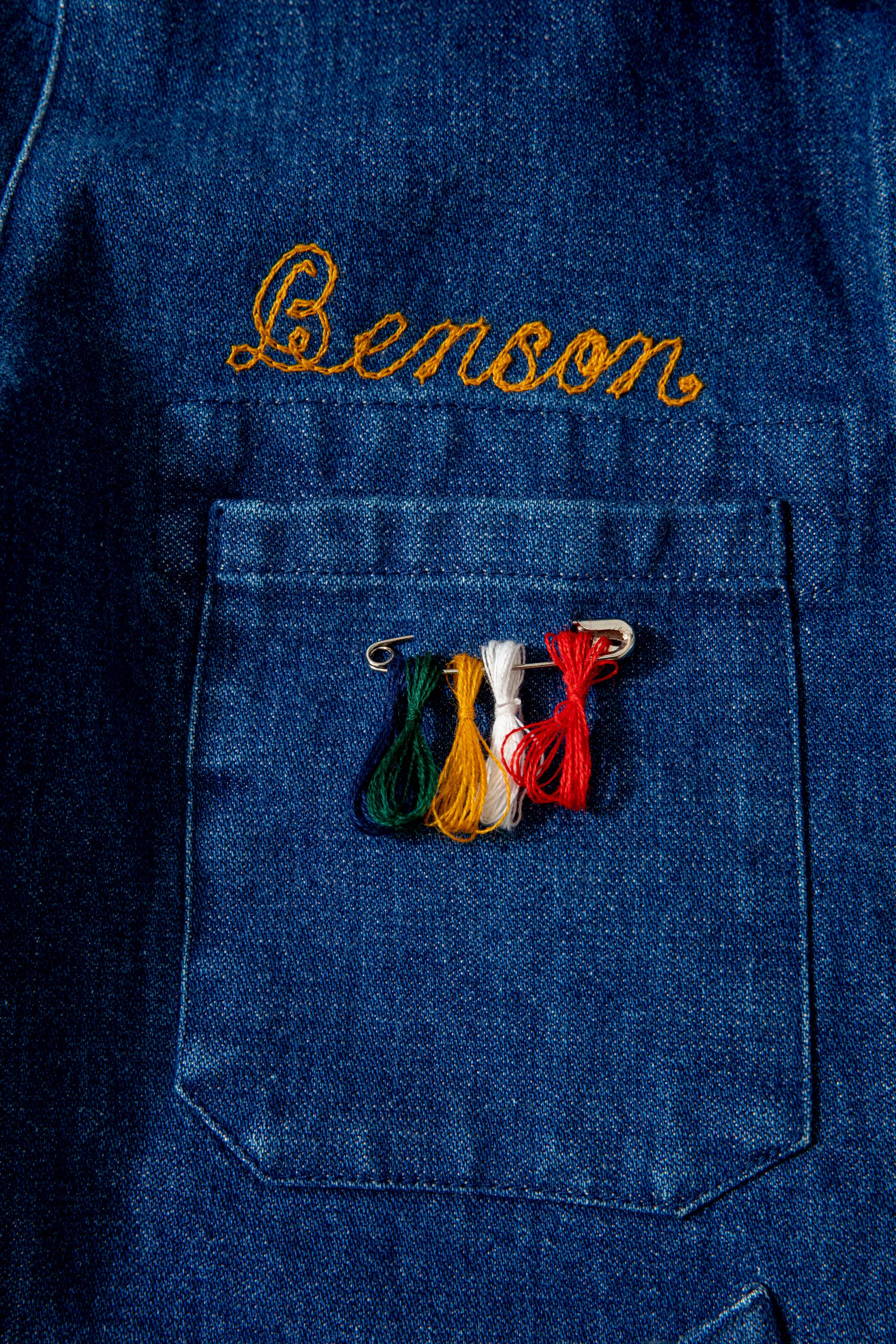 Custom Chainstitch Monogram sold by CARLEEN