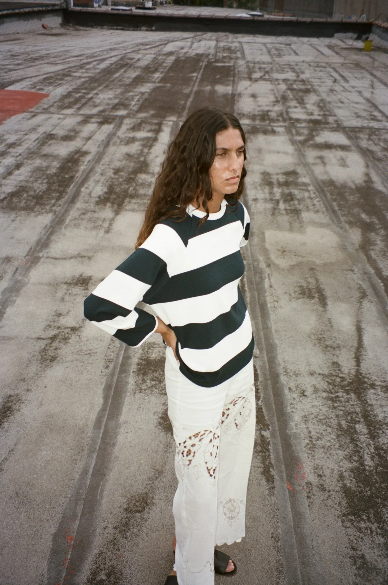 Boxy Raglan - Huge Stripe sold by CARLEEN product image thumbnail 4