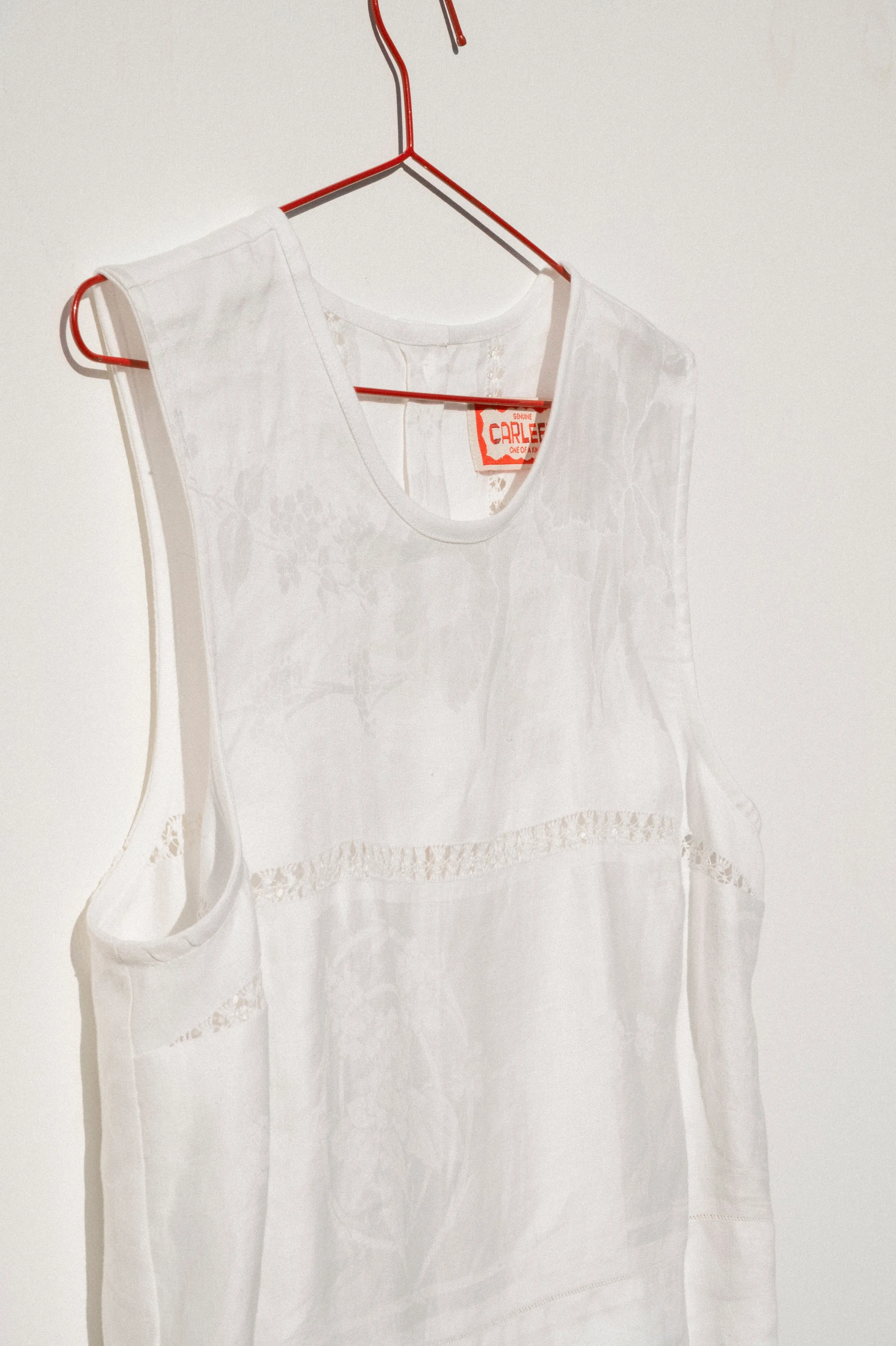 Zoe Sleeveless Shell - Openwork on Brocade (XL) sold by CARLEEN product image thumbnail 2