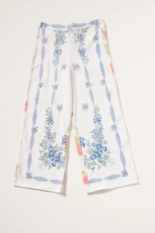 Scout Tie-Back Pant - Ribbon/Fruit (XS) made by CARLEEN