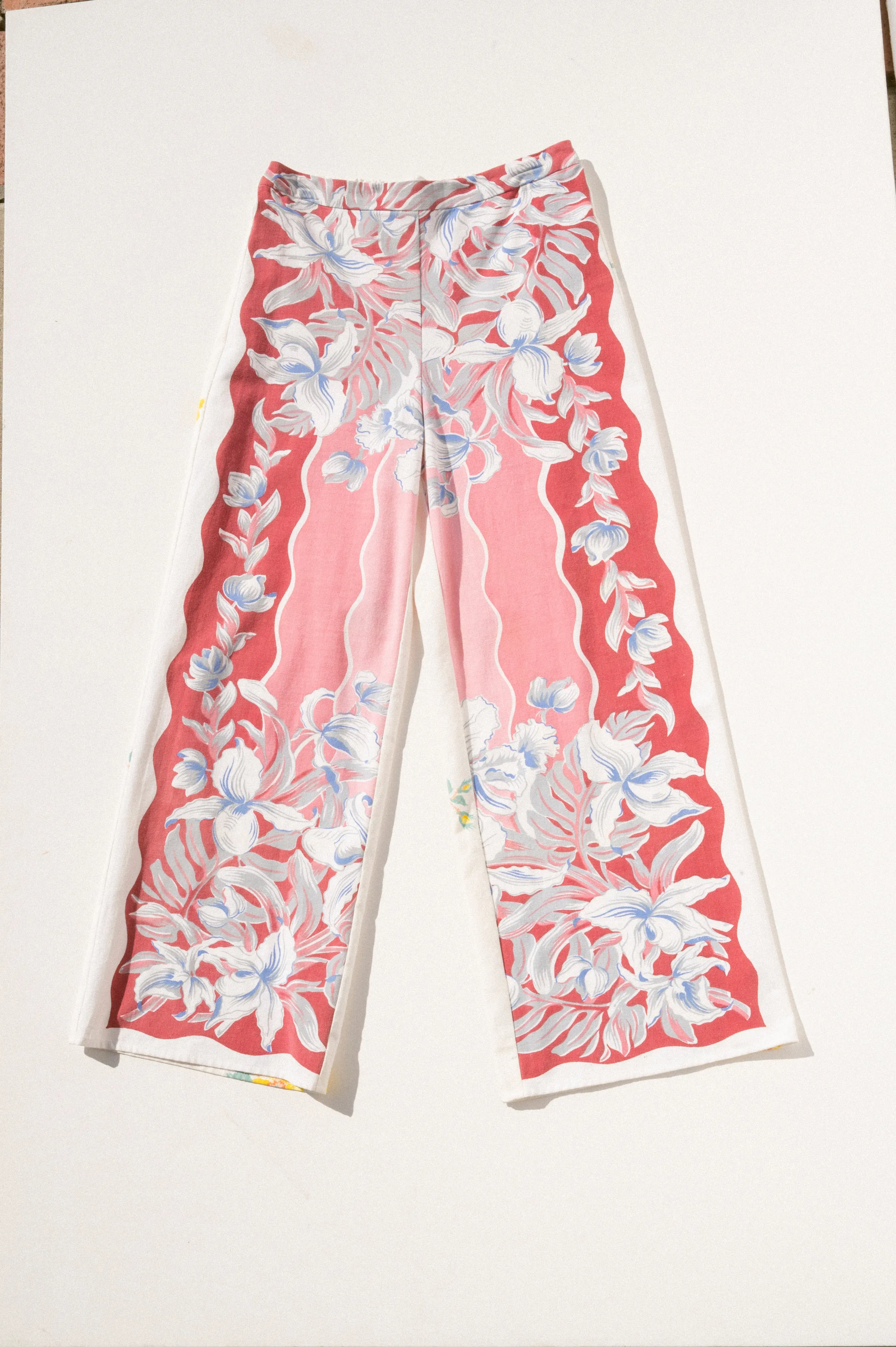 Scout Tie-Back Pant - Colorblocked/Dogwood (S) sold by CARLEEN product image thumbnail 4