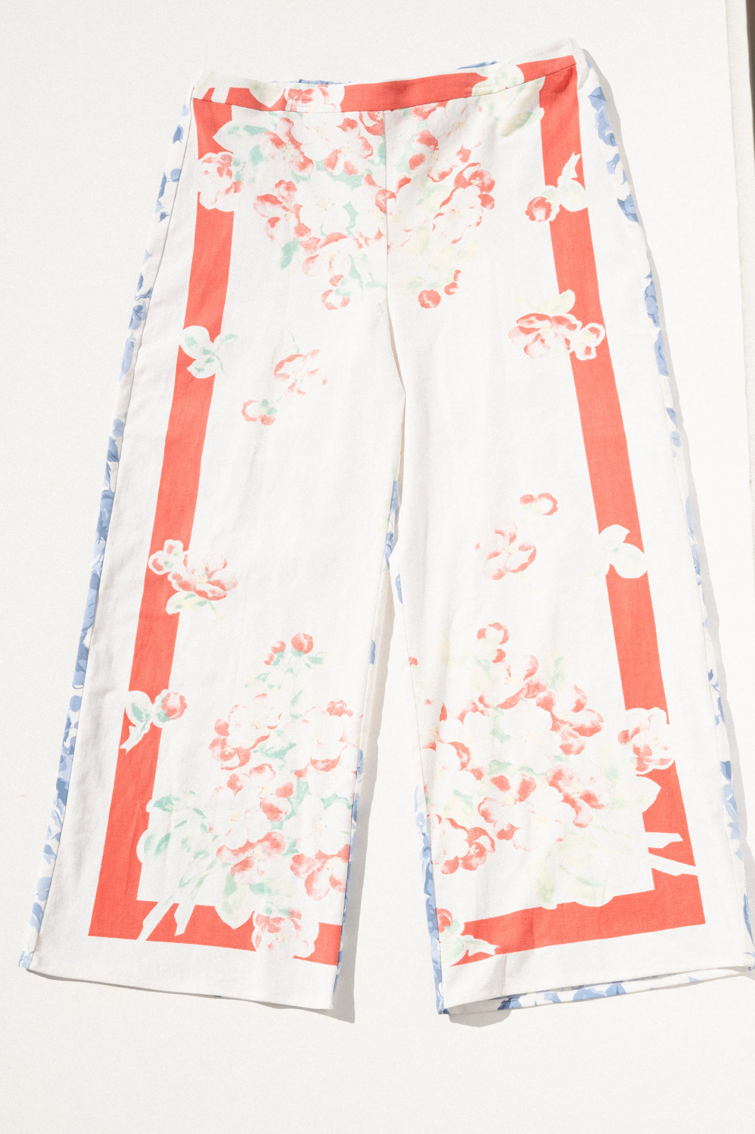 Scout Tie-Back Pant - Red Border/Delft (XL) sold by CARLEEN product image thumbnail 3