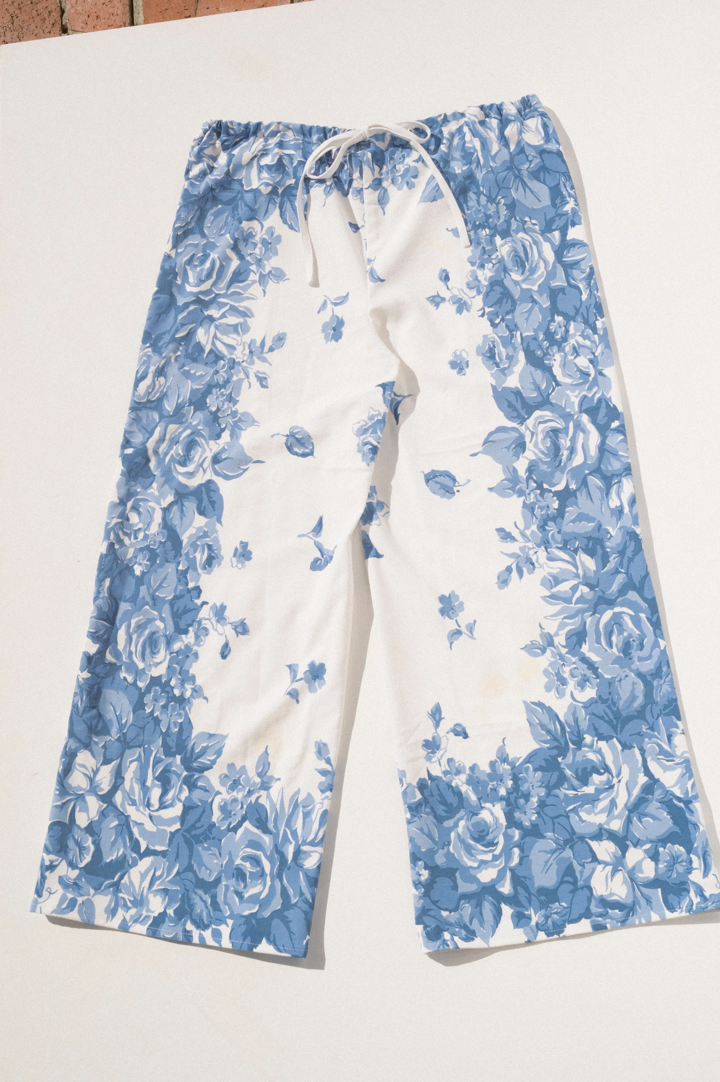 Scout Tie-Back Pant - Red Border/Delft (XL) sold by CARLEEN product image thumbnail 5