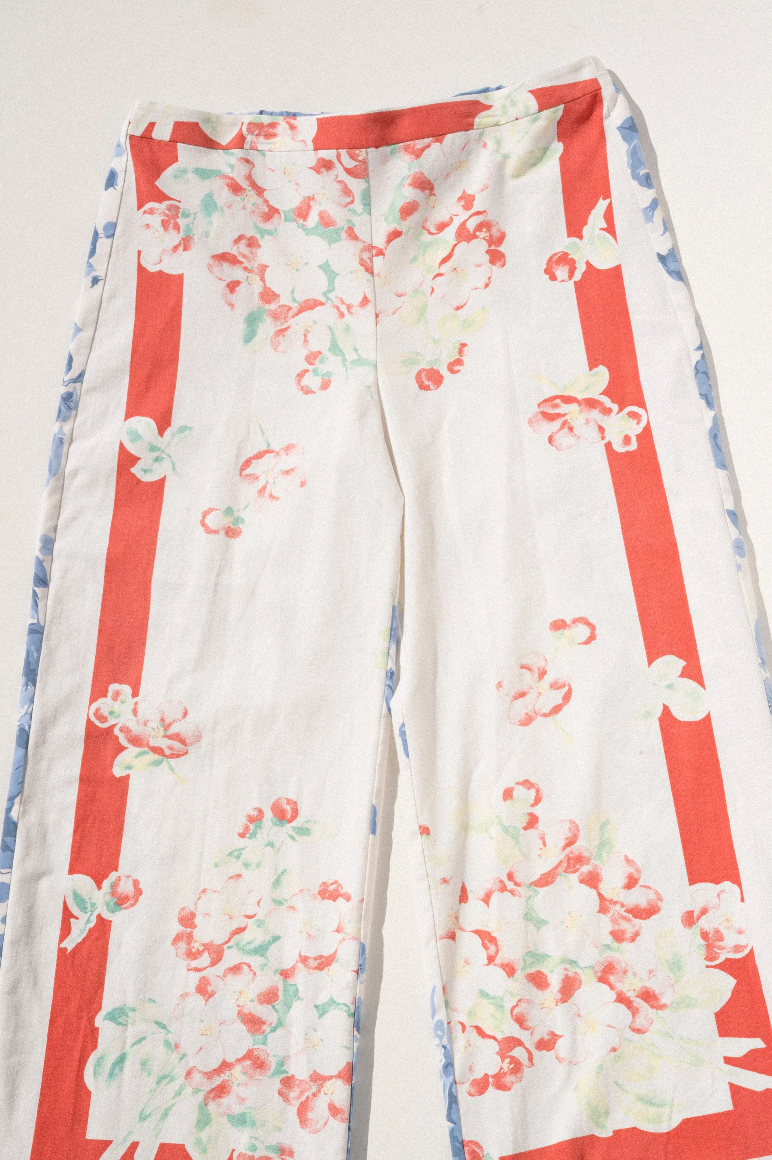 Scout Tie-Back Pant - Red Border/Delft (XL) sold by CARLEEN product image thumbnail 2