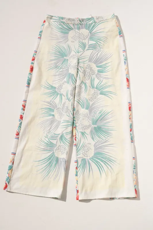 Scout Tie-Back Pant - Pine/Orchard (M) made by CARLEEN