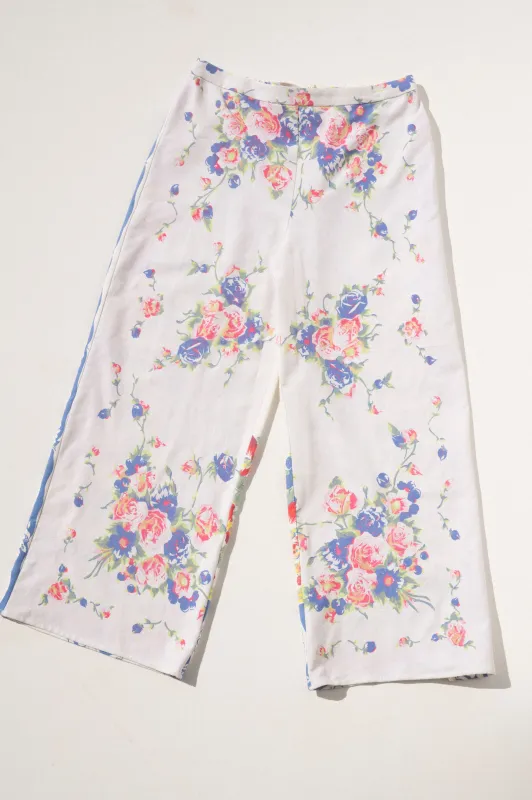 Scout Tie-Back Pant - Roses/Fruit (XL) made by CARLEEN