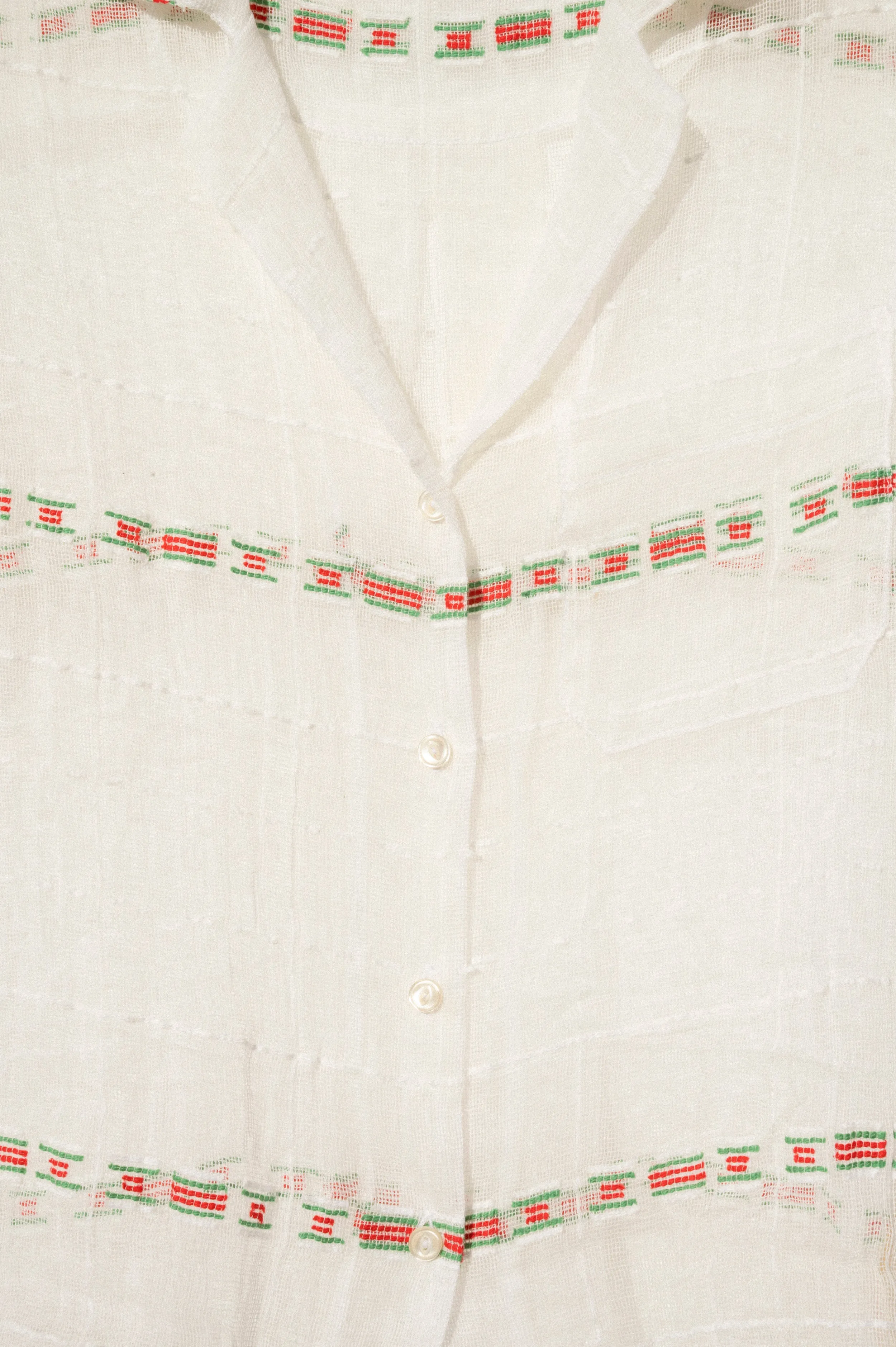 Nancy Button-Waist Shirt - One Of A Kind (Small) sold by CARLEEN product image thumbnail 3