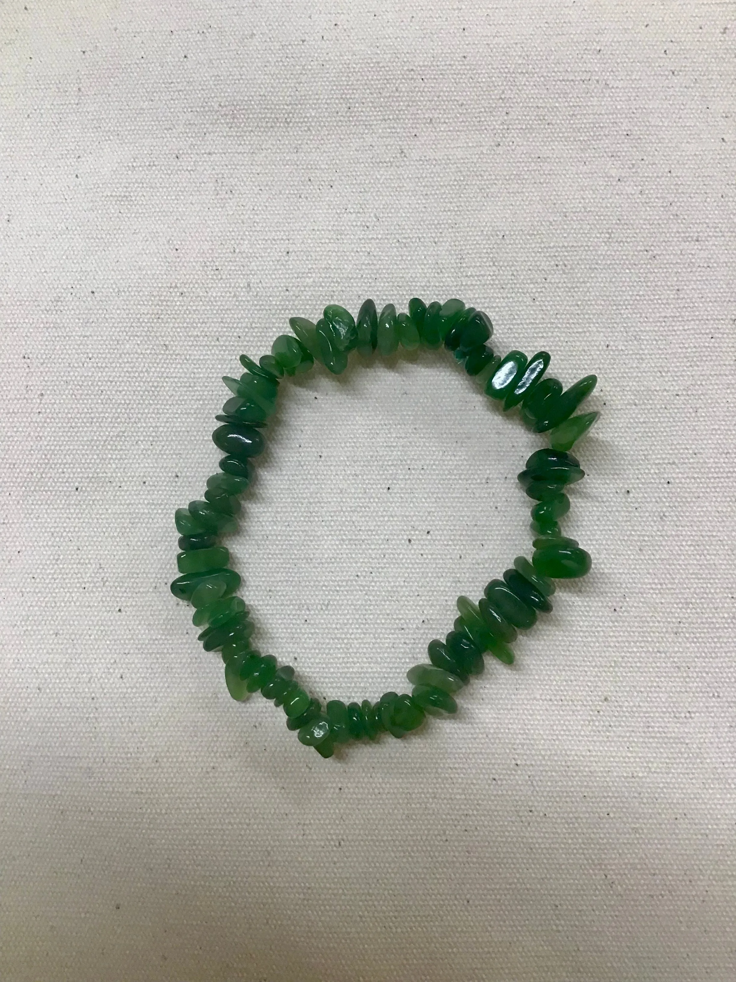 Jade Chip Bracelet sold by Beaumont Organic