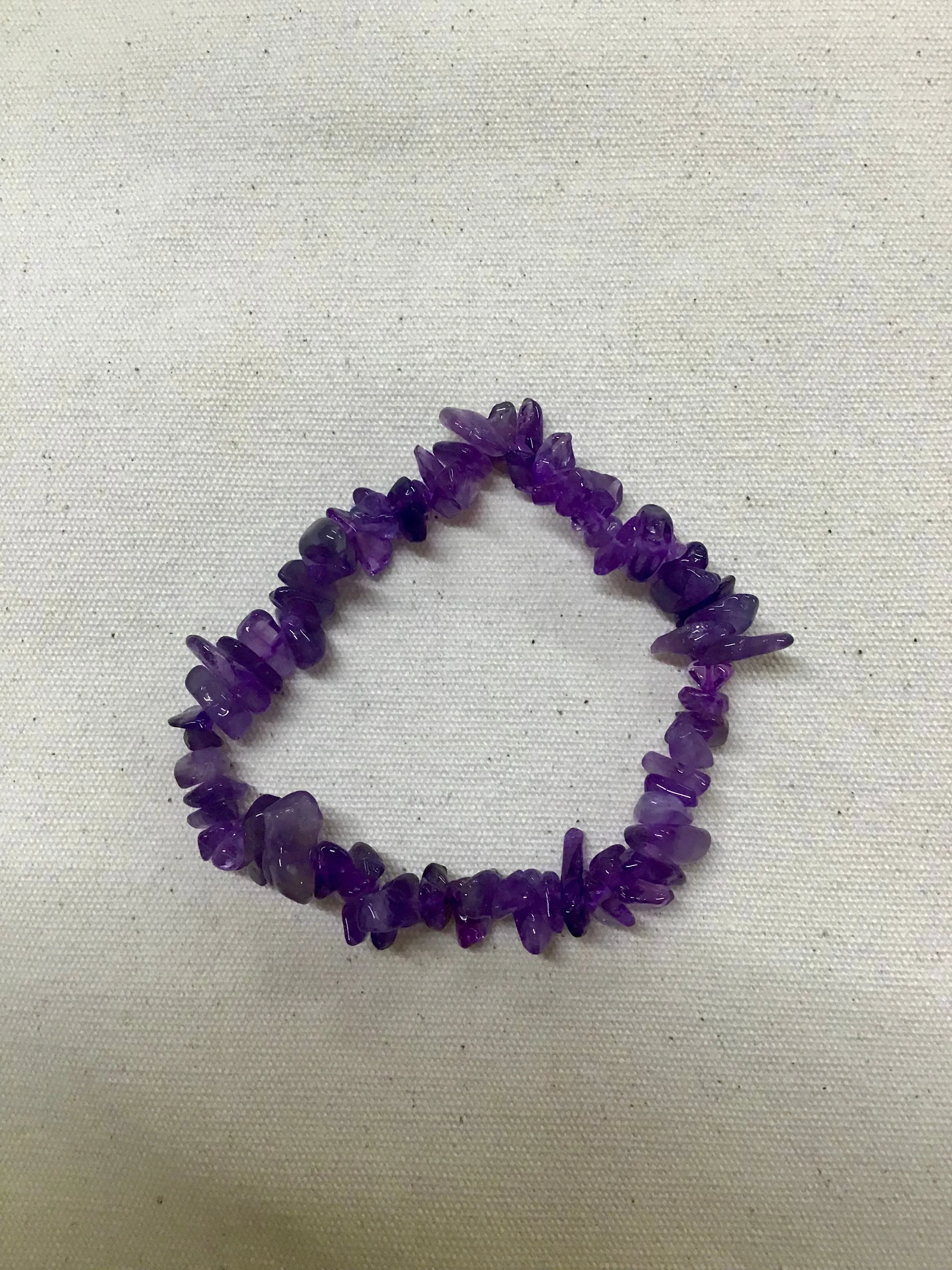 Amethyst Chip Bracelet sold by Beaumont Organic