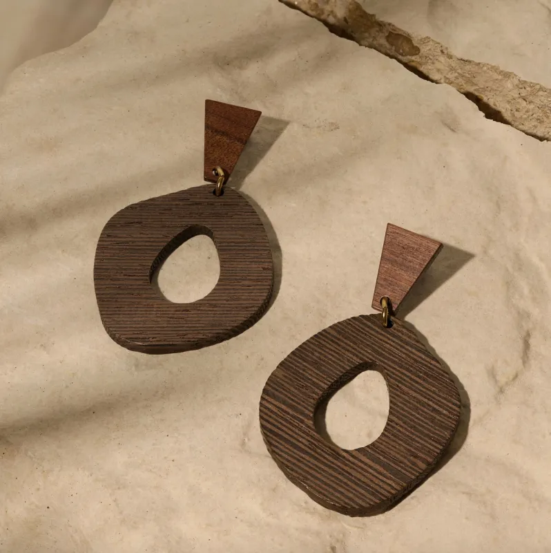 Asuka Earrings made by Beaumont Organic