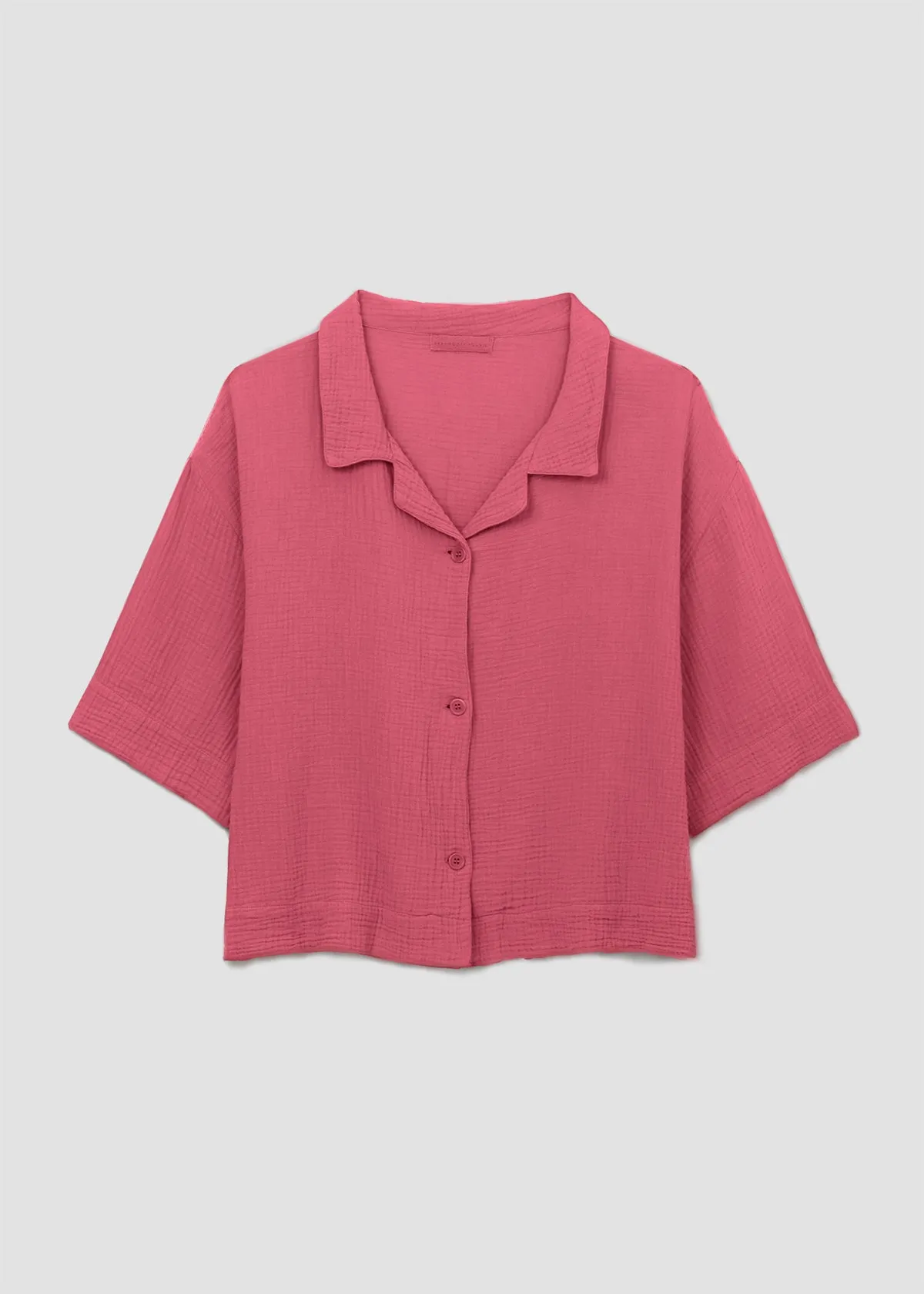 Ameera Organic Cotton Shirt in Rose sold by Beaumont Organic product image thumbnail 5