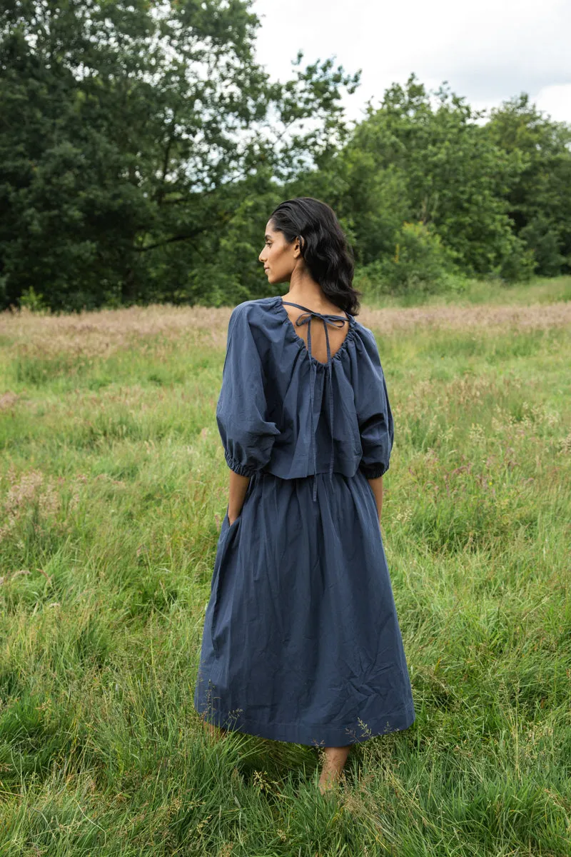 Dune Organic Cotton Top in Midnight sold by Beaumont Organic product image thumbnail 3