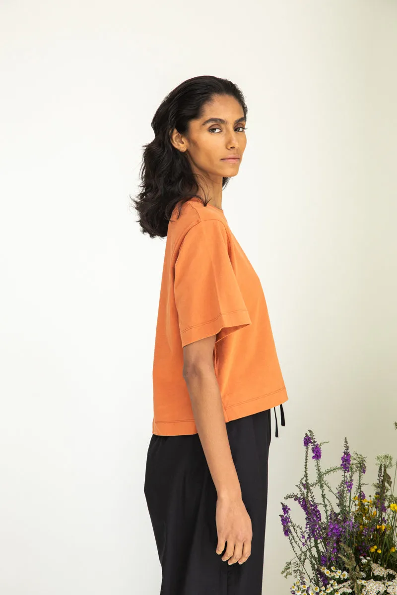 Bay Organic Cotton Top in Terracotta sold by Beaumont Organic product image thumbnail 2