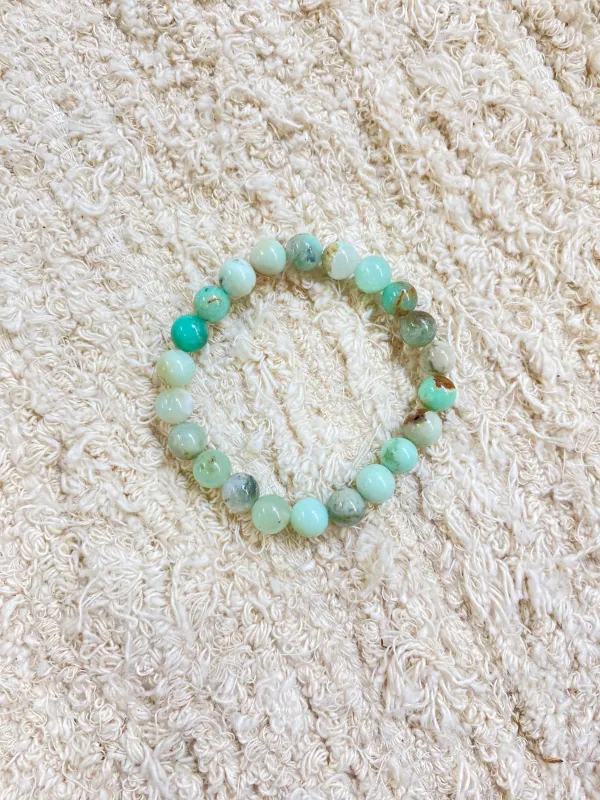 Jade Nugget Bracelet sold by Beaumont Organic