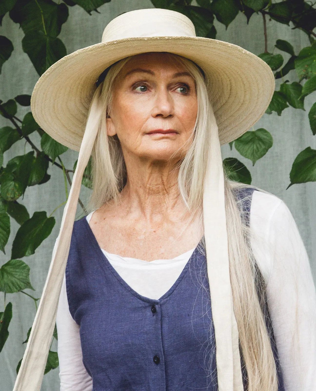 Gianna Linen Jumpsuit In Navy sold by Beaumont Organic product image thumbnail 2
