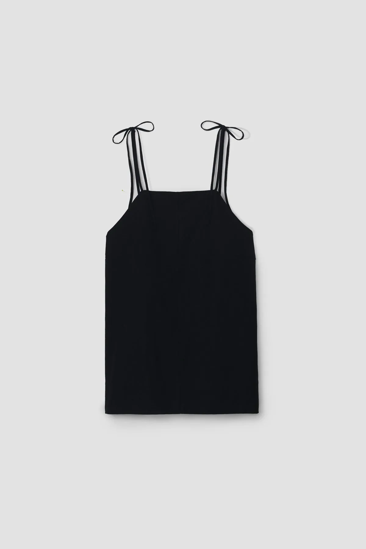 Toni-May Cotton Linen Vest in Black sold by Beaumont Organic