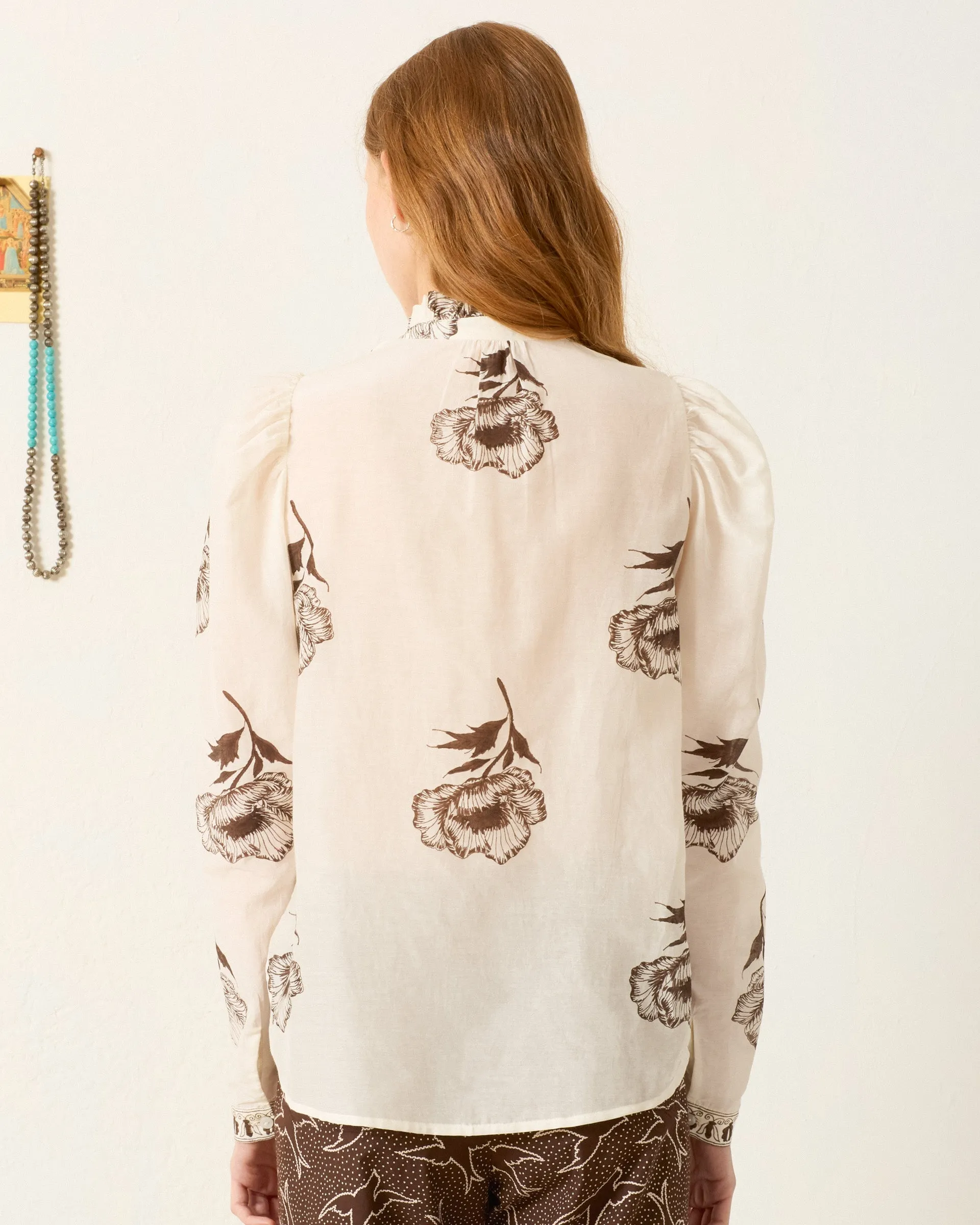 Artemis Obsidian Poppy Shirt sold by Alix of Bohemia product image thumbnail 3
